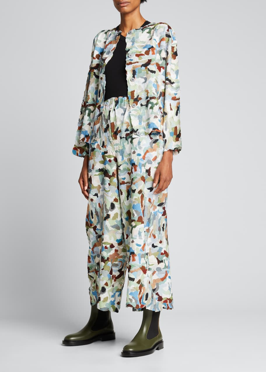 Mixed Colors Crush Pants