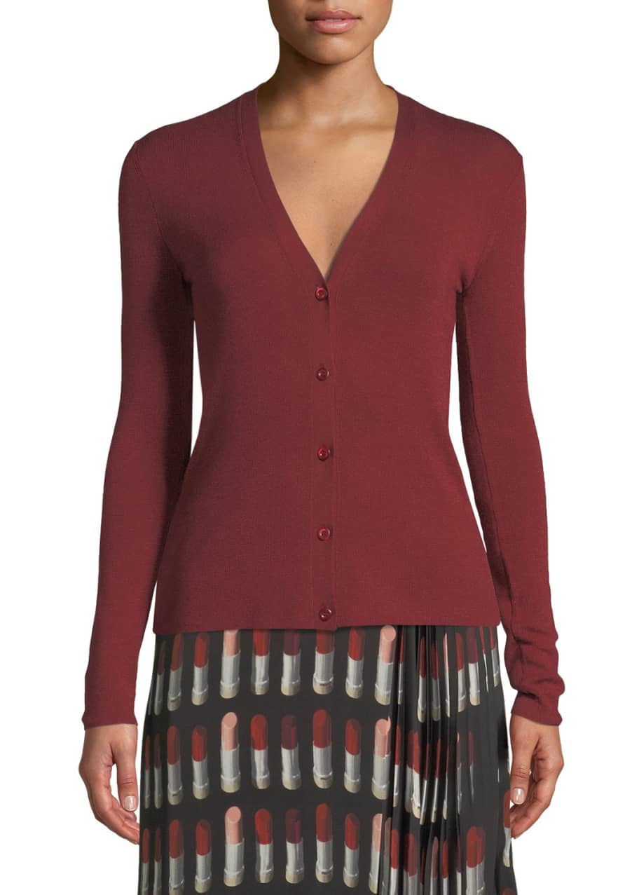 prada cardigan sweater