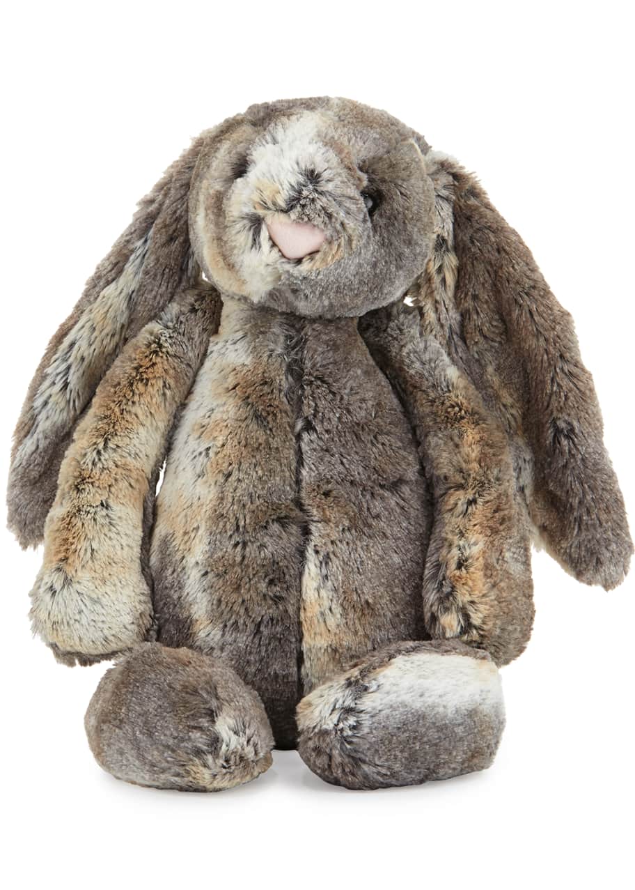 Jellycat Large Woodland Bunny Stuffed Animal, Gray - Bergdorf Goodman