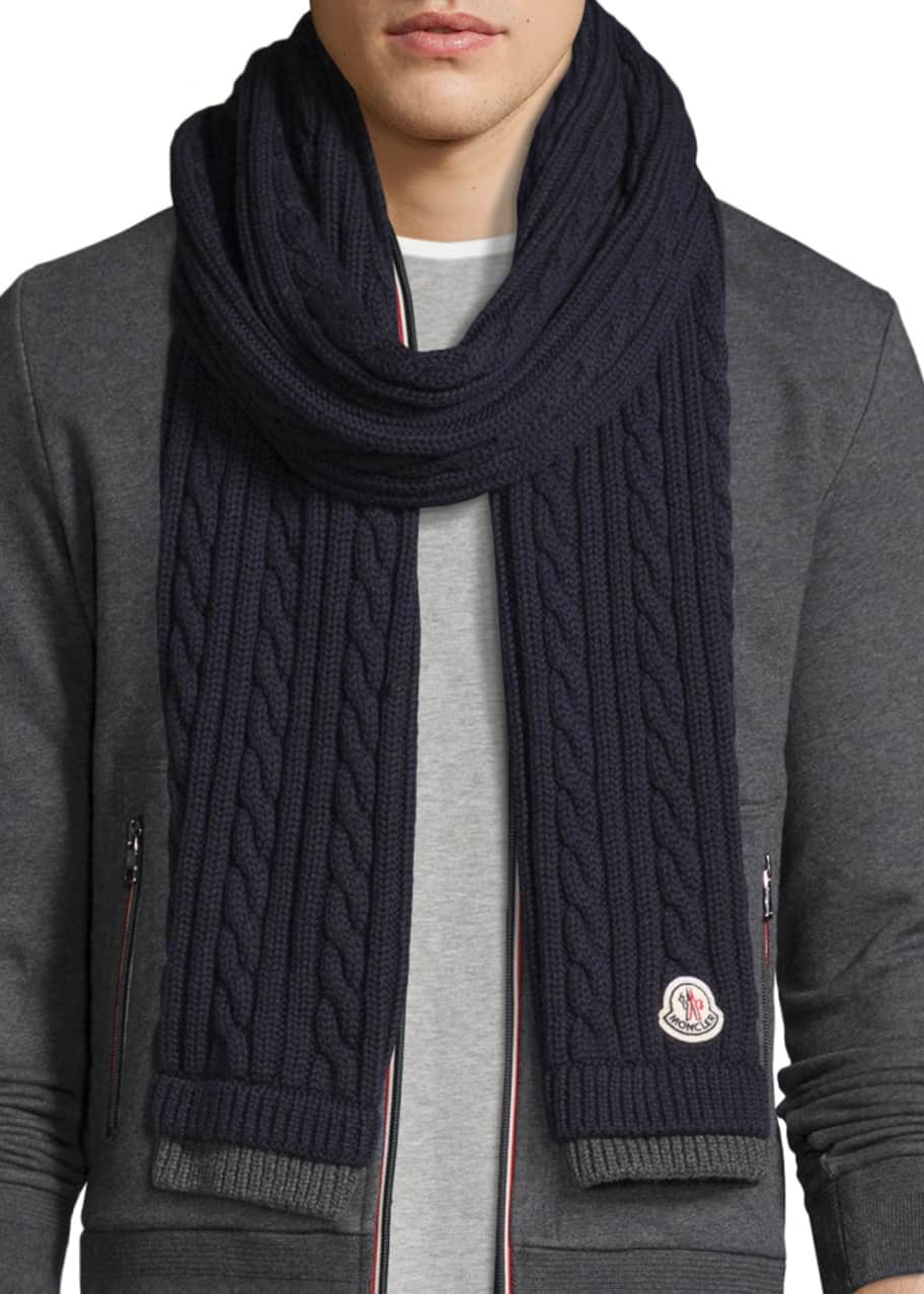 Moncler scarf mens 2025