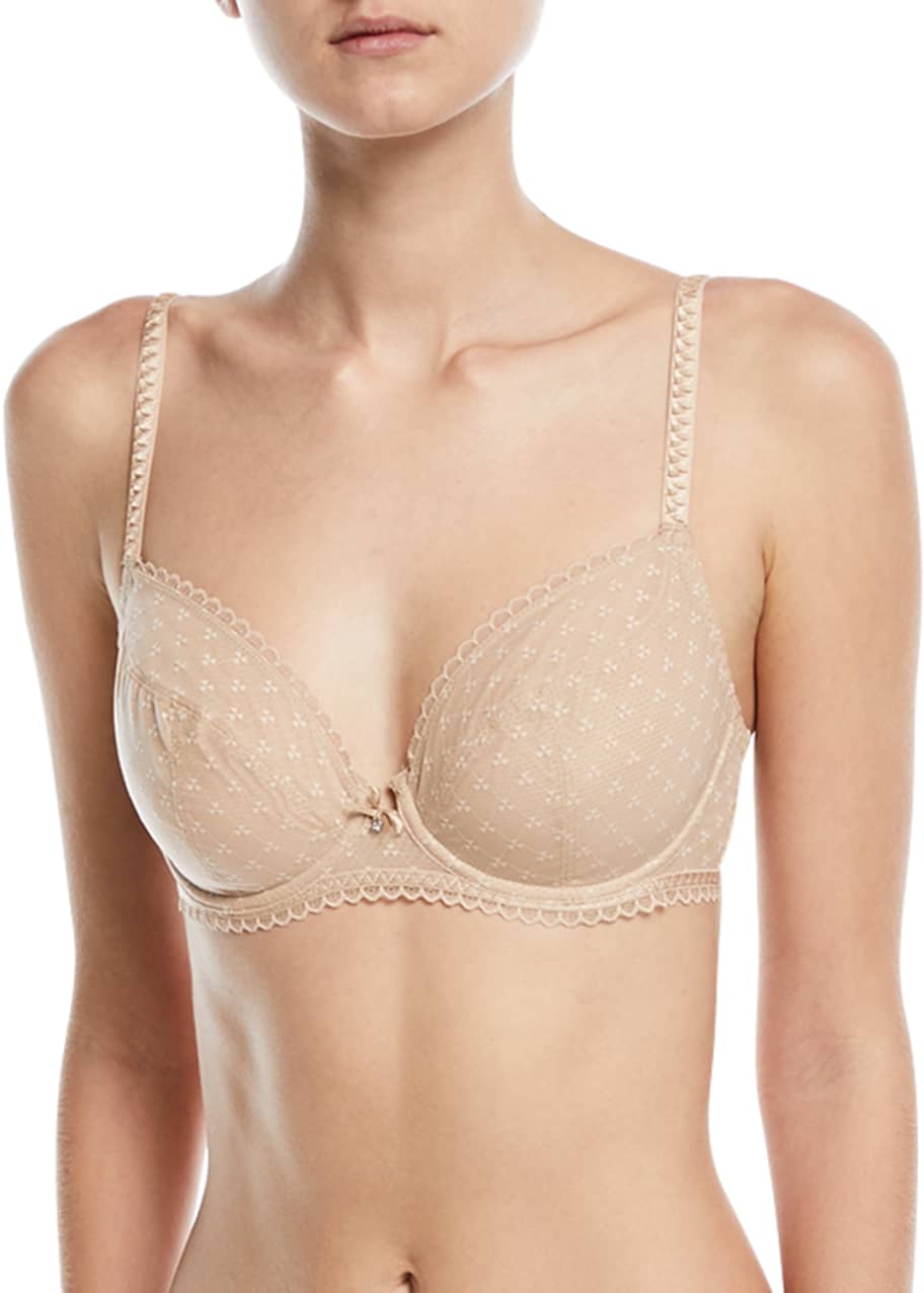 Image 1 of 1: Courcelles Plunge Underwire Bra