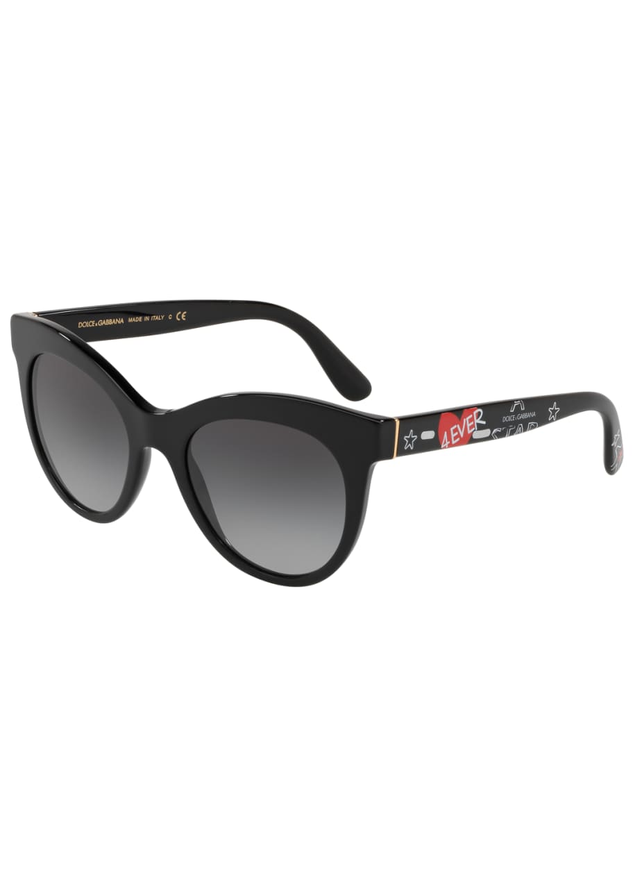dolce and gabbana oval sunglasses