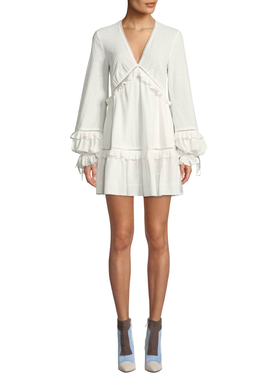 Jonathan simkhai ruffle dress 2025