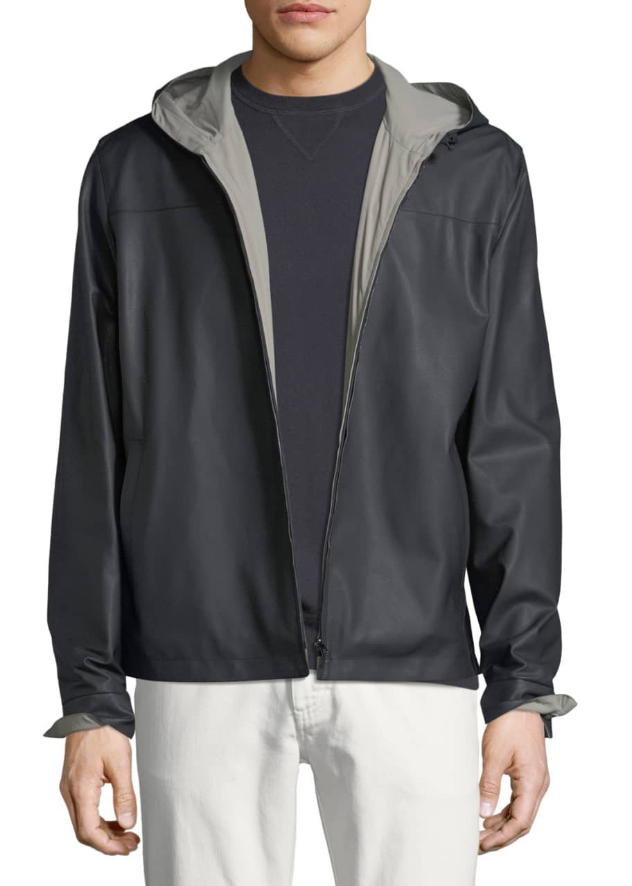 Loro Piana Waterfront Reversible Hooded Bomber Jacket Bergdorf