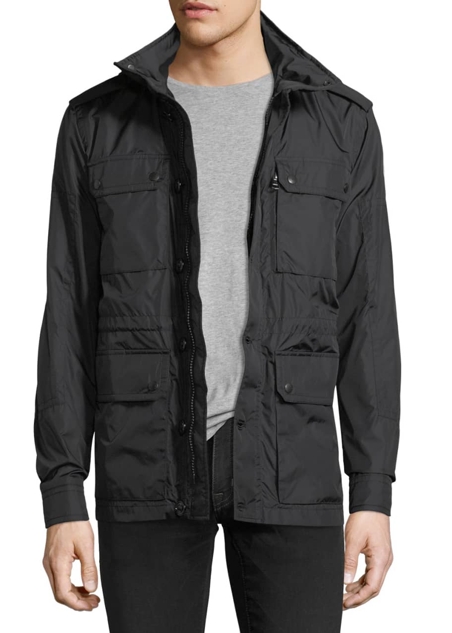 Moncler Cristian Nylon Cargo Jacket Bergdorf Goodman