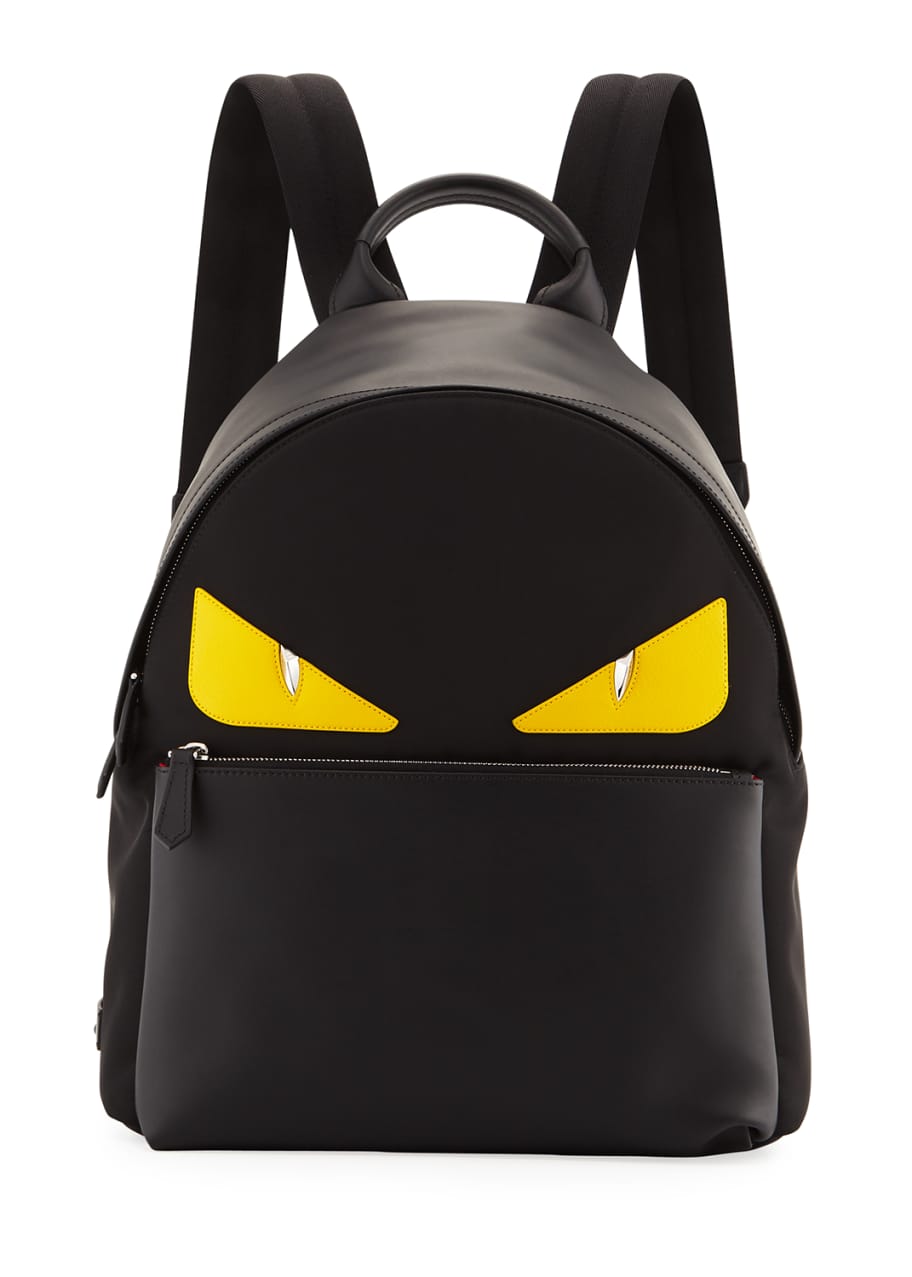 Fendi Monster Eye Nylon Backpack - Bergdorf Goodman