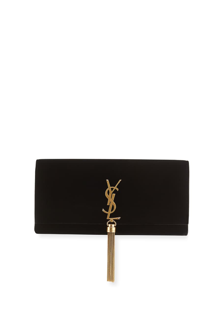 Yves Saint Laurent Kate Clutch Rouge Smooth Leather Gol