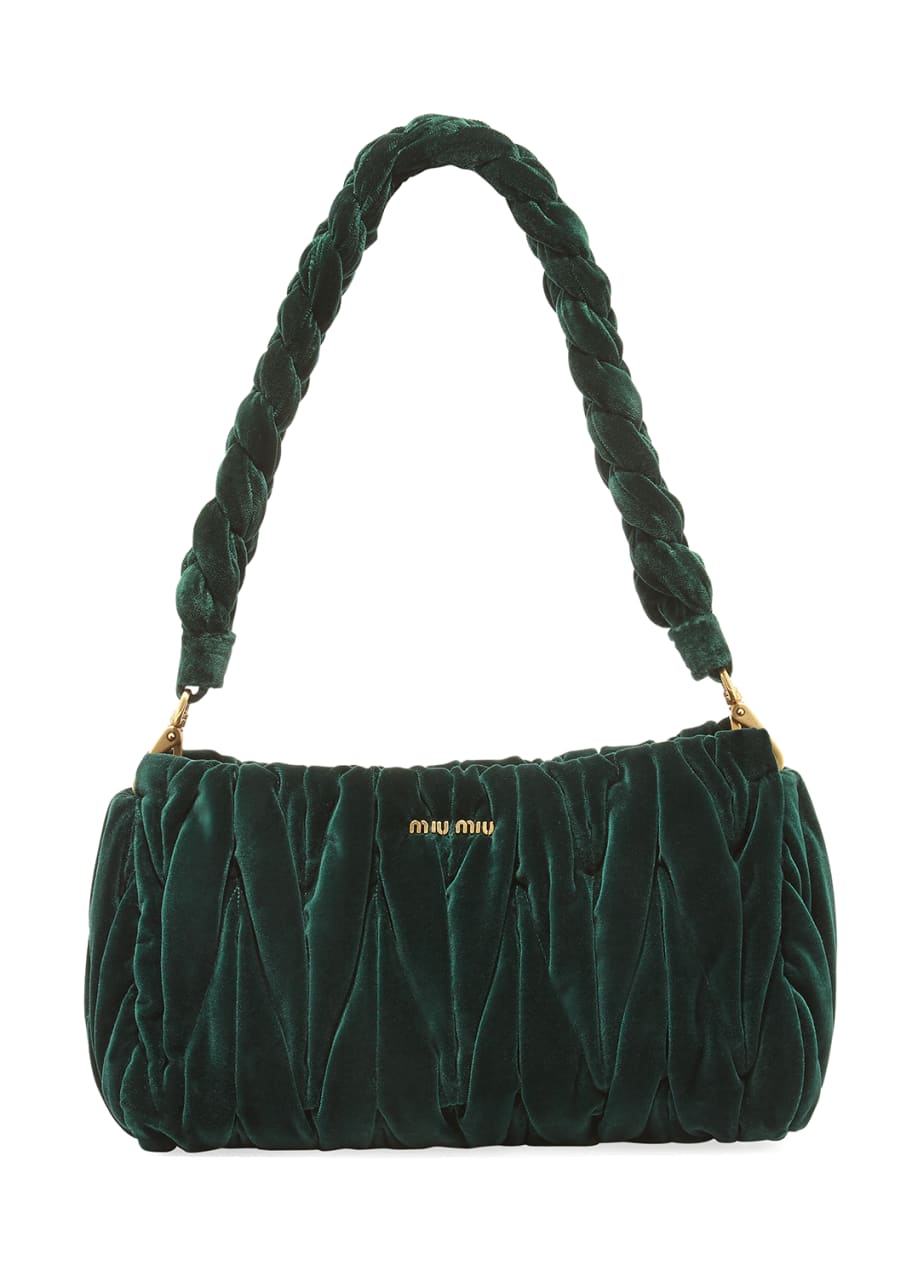 Miu miu velvet pouch hotsell