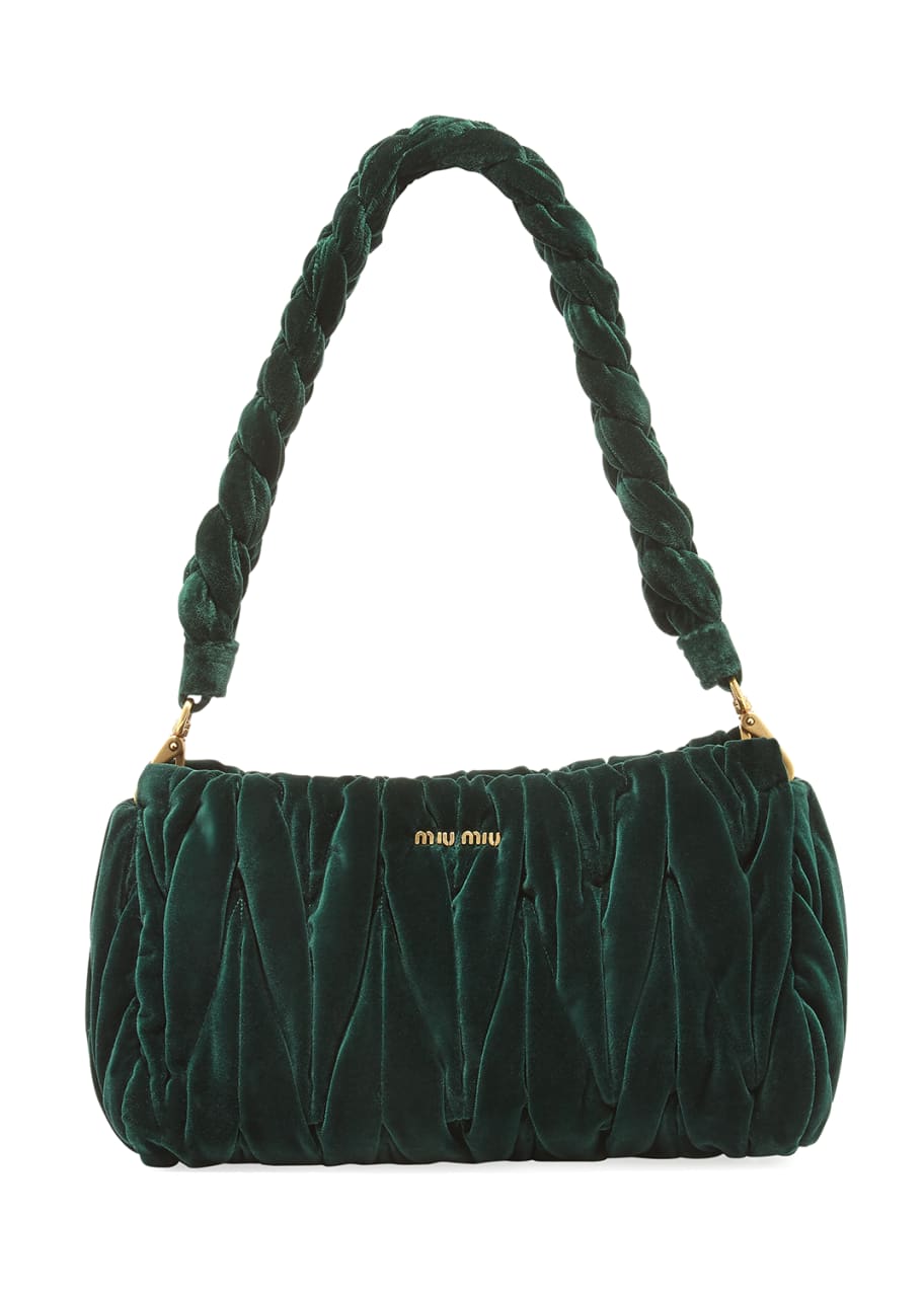 miumiu velvet bag.