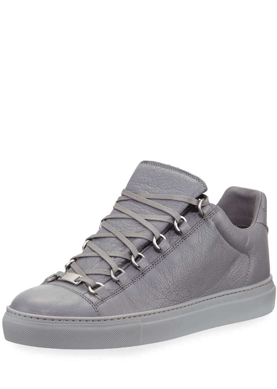 Balenciaga men s store arena leather sneakers