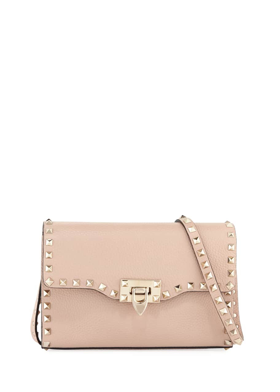 Valentino Garavani Rockstud Medium Leather Shoulder Bag Bergdorf Goodman