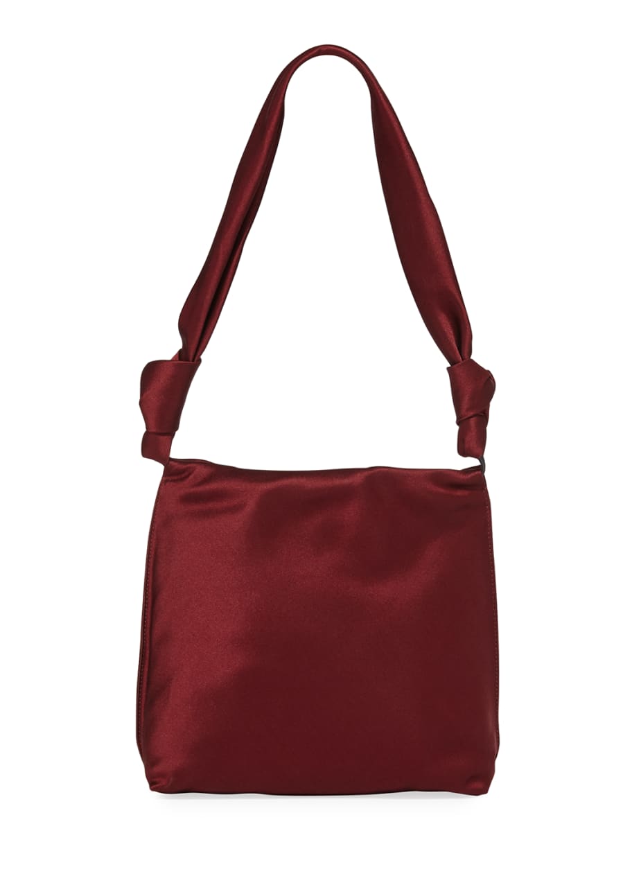 THE ROW Wander Small Satin Shoulder Bag Bergdorf Goodman