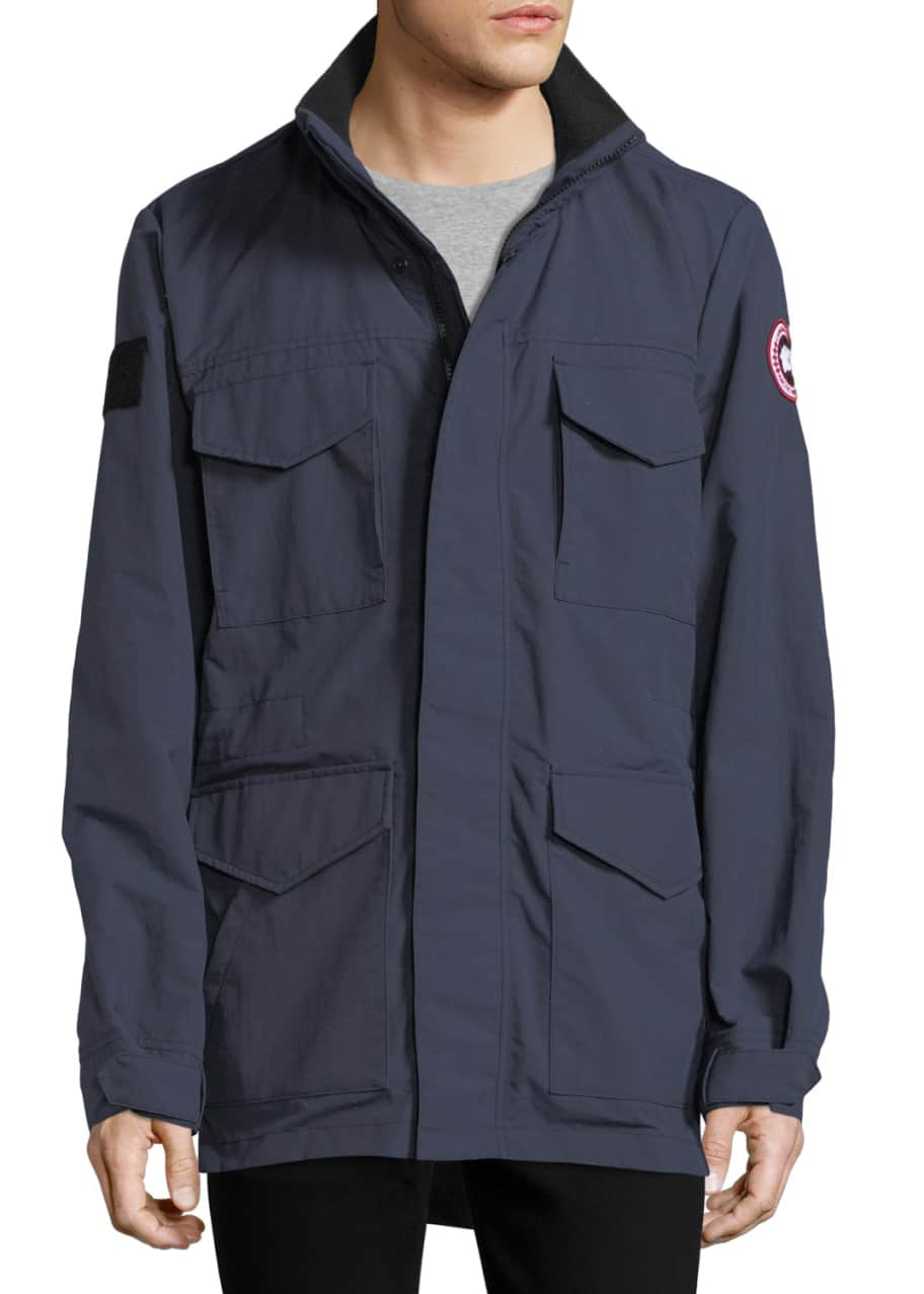 Image 1 of 1: Voyager Four-Pocket Nylon Jacket