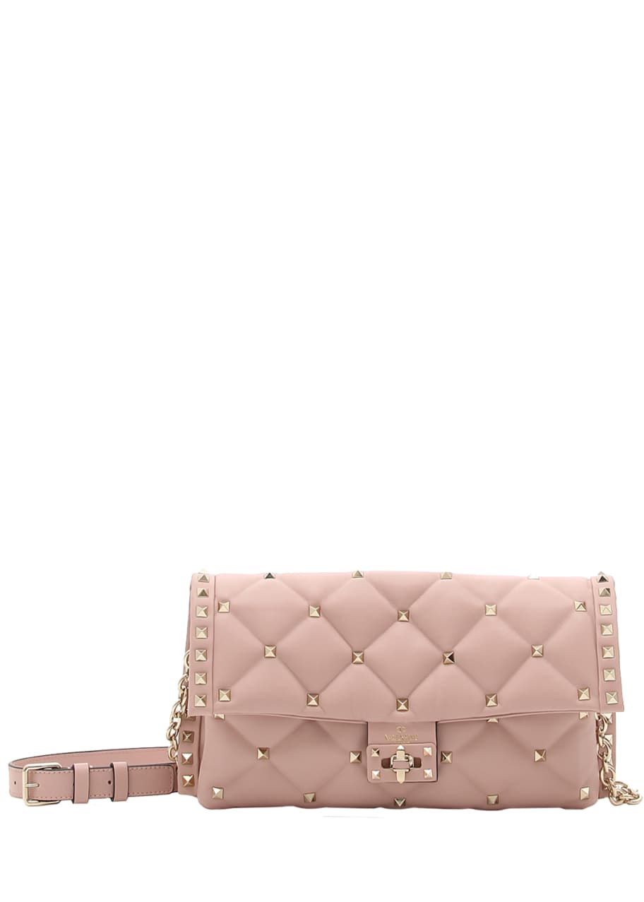 Image 1 of 1: CandyStud Small Quilted Shoulder Bag