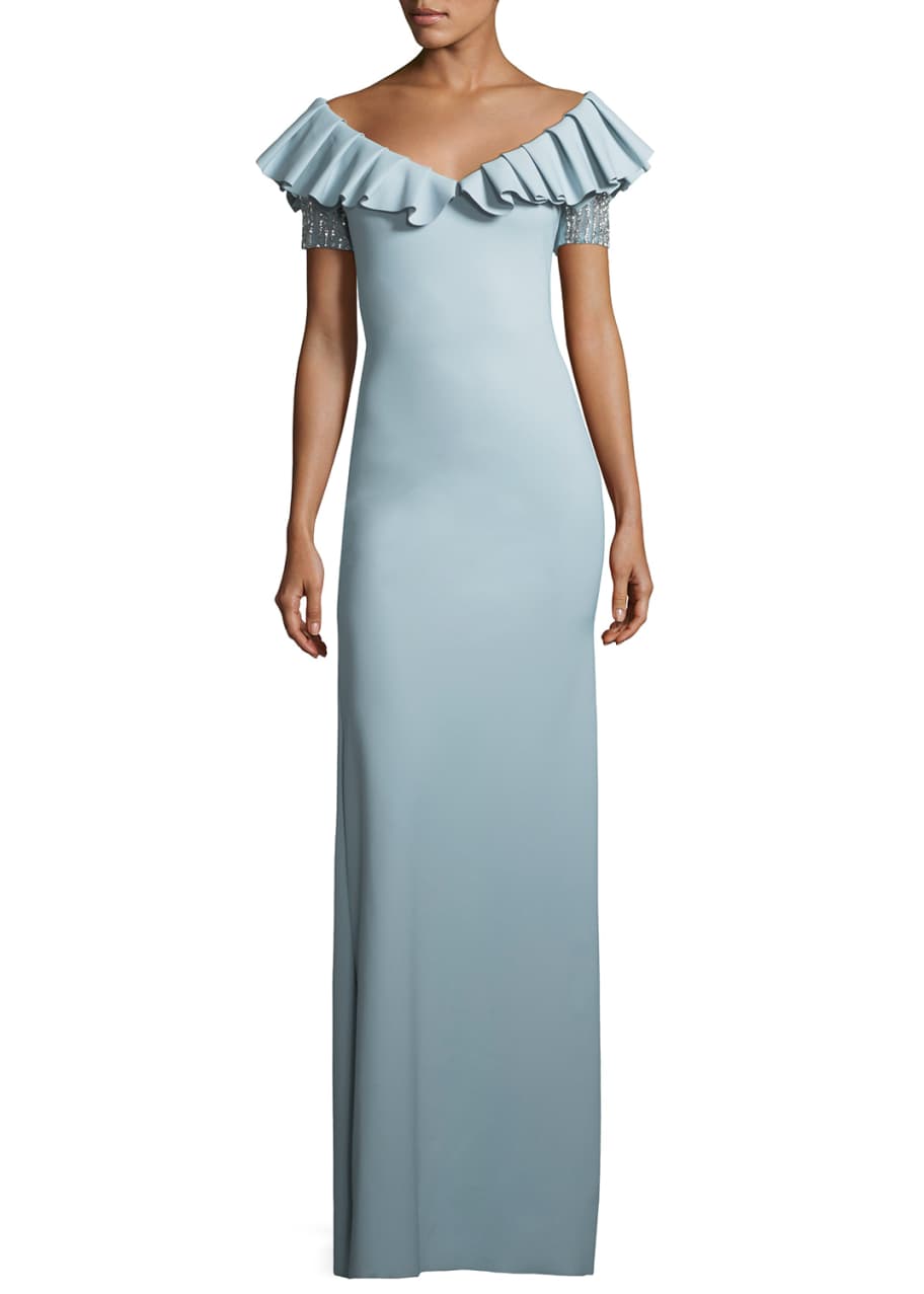Chiara Boni La Petite Robe Veridiana Mermaid Off The Shoulder Gown Bergdorf Goodman Shop new season le petite robe di chiara boni now at farfetch. bergdorf goodman