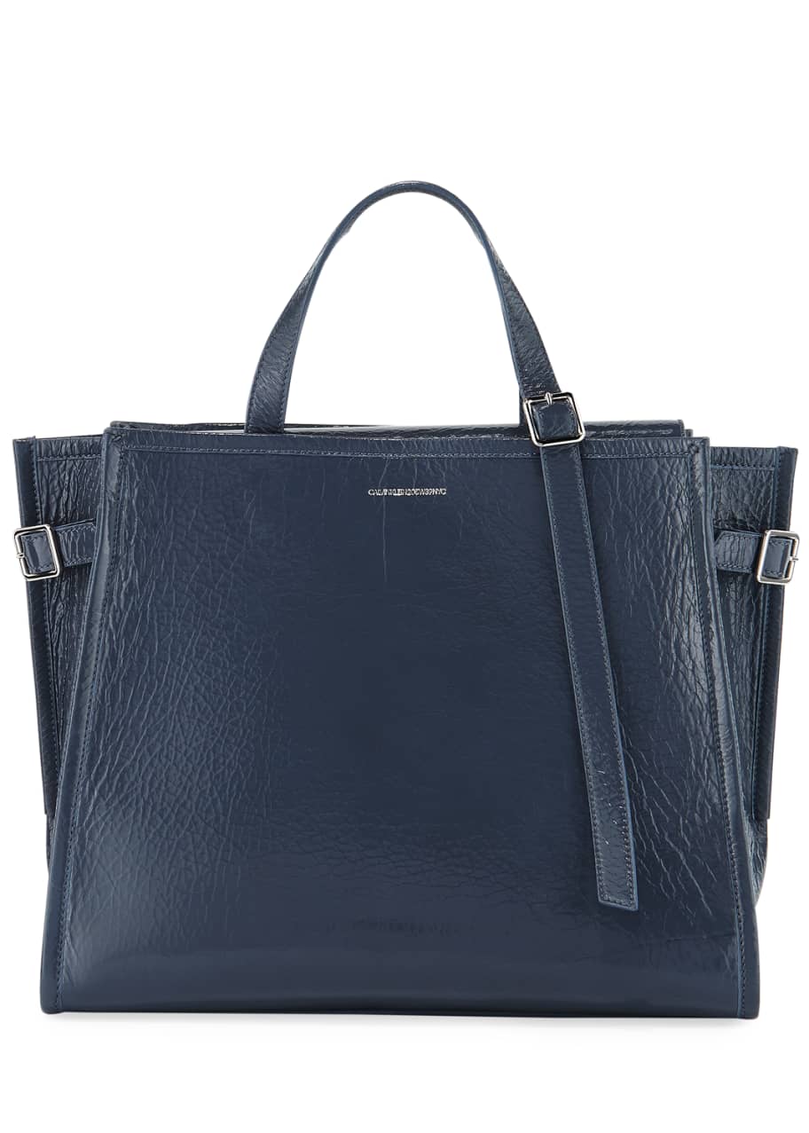 Calvin klein east clearance west tote bag