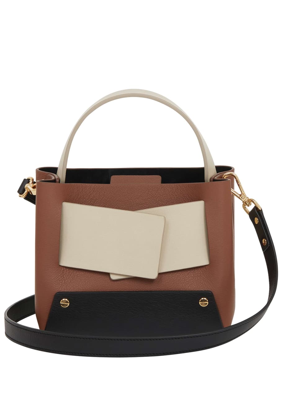 Yuzefi Dinky Colorblock Leather Shoulder Bag Bergdorf Goodman