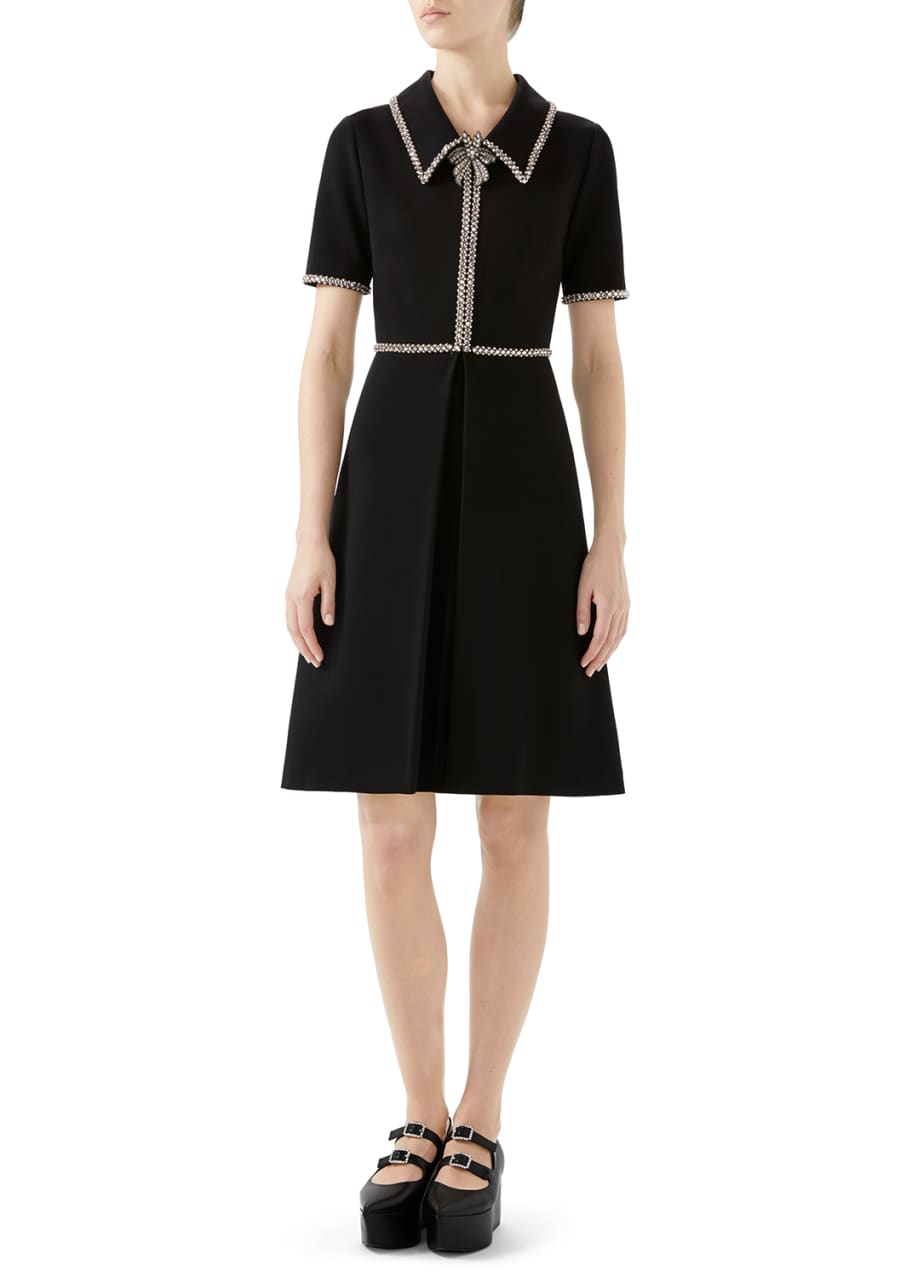 Viscose jersey dress gucci shop