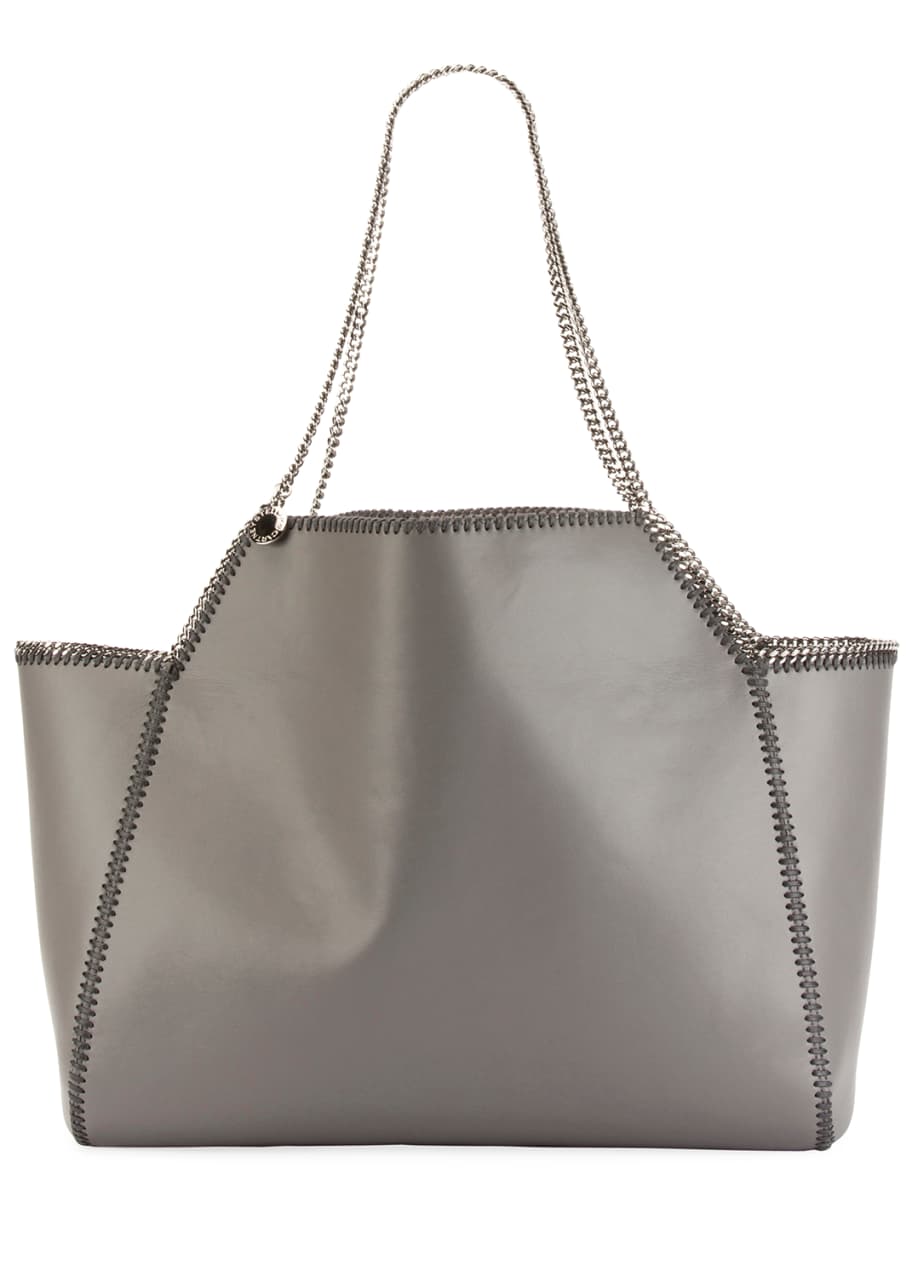 Shoulder bags Stella Mccartney - Reversible grey mini tote bag