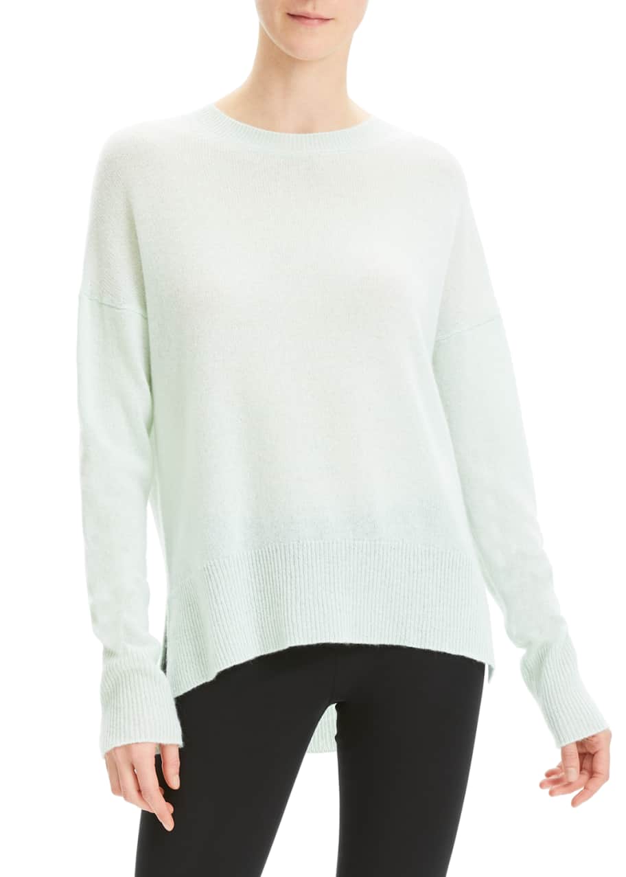 Image 1 of 1: Karenia Cashmere Crewneck Pullover Sweater