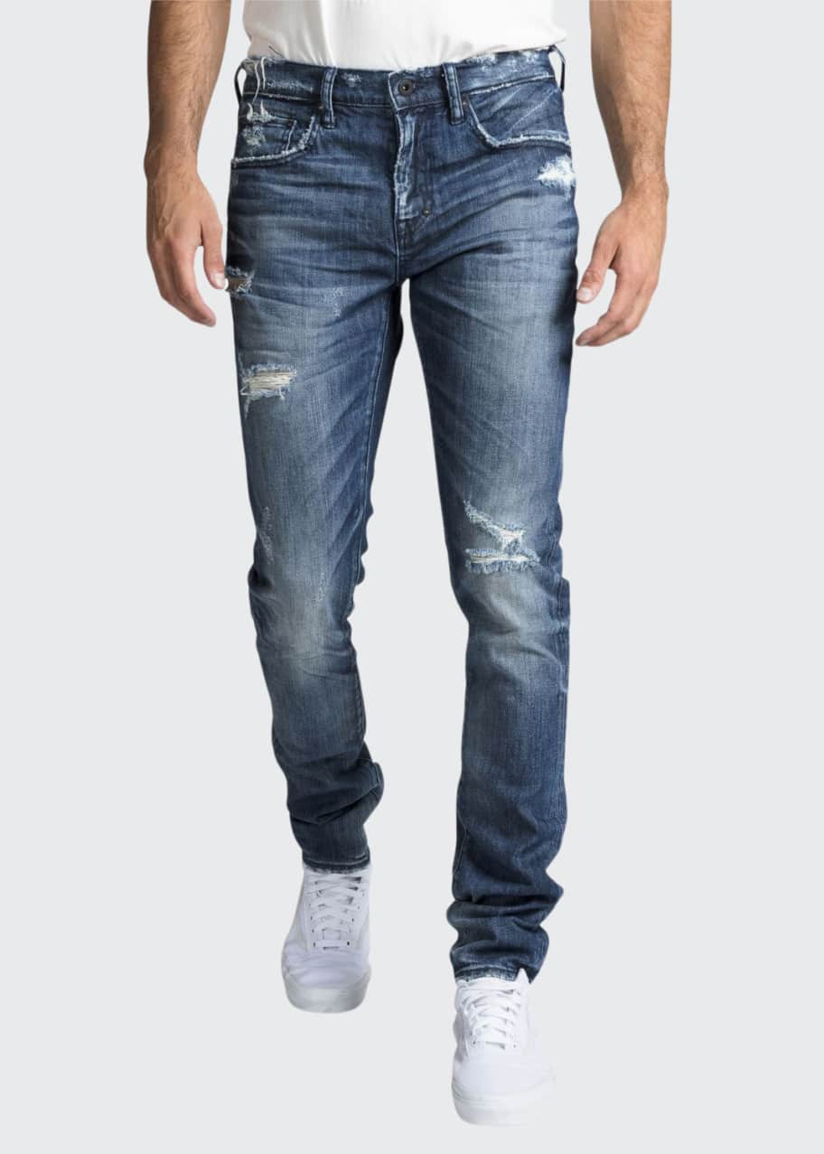 PRPS Men's Windsor Fit Stretch Denim Jeans with Rip/Repair - Bergdorf ...