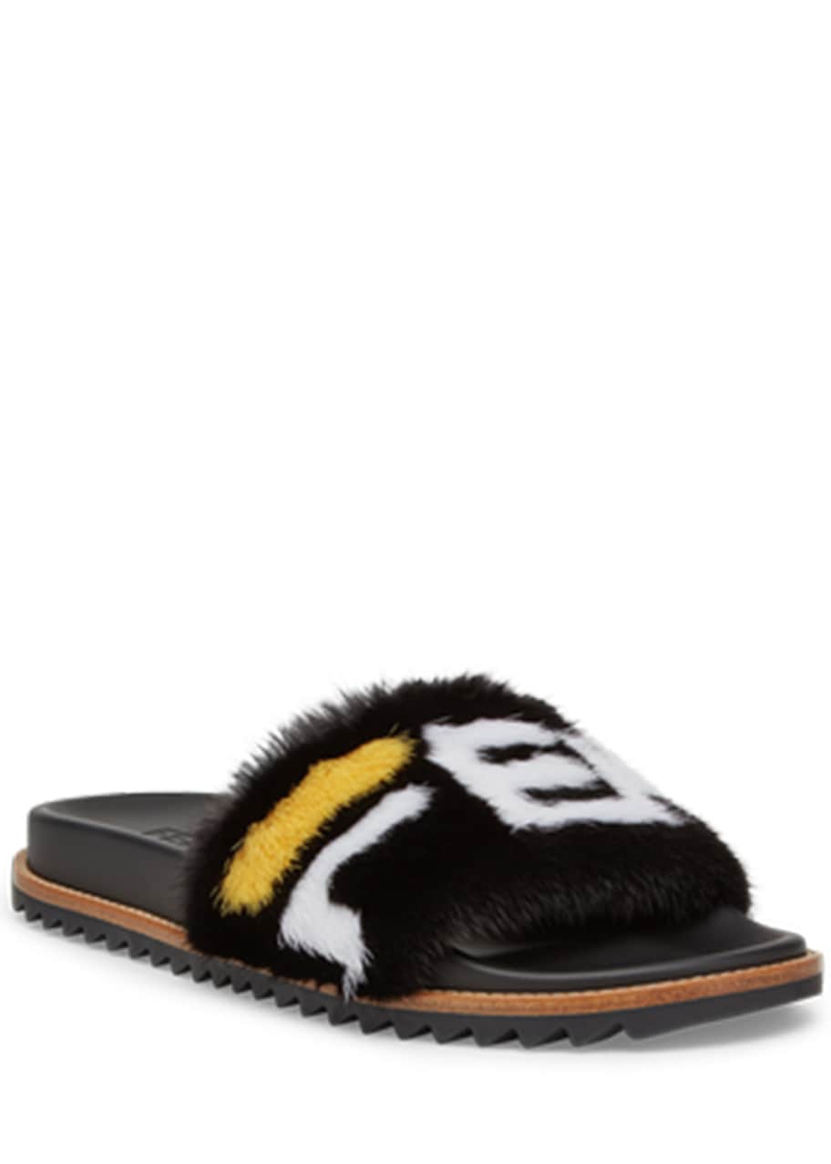 Fendi print slides online