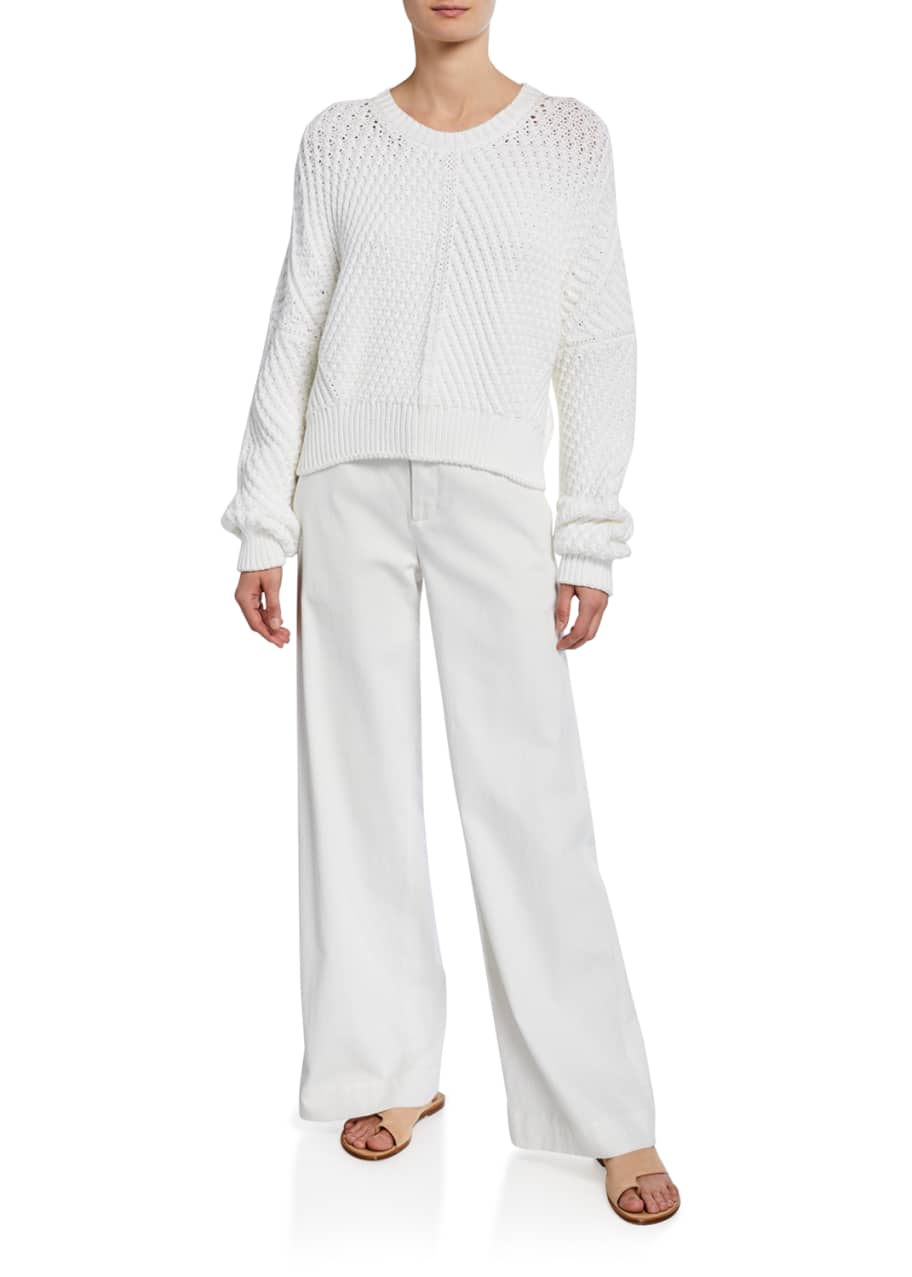 Vince directional new arrivals rib pullover