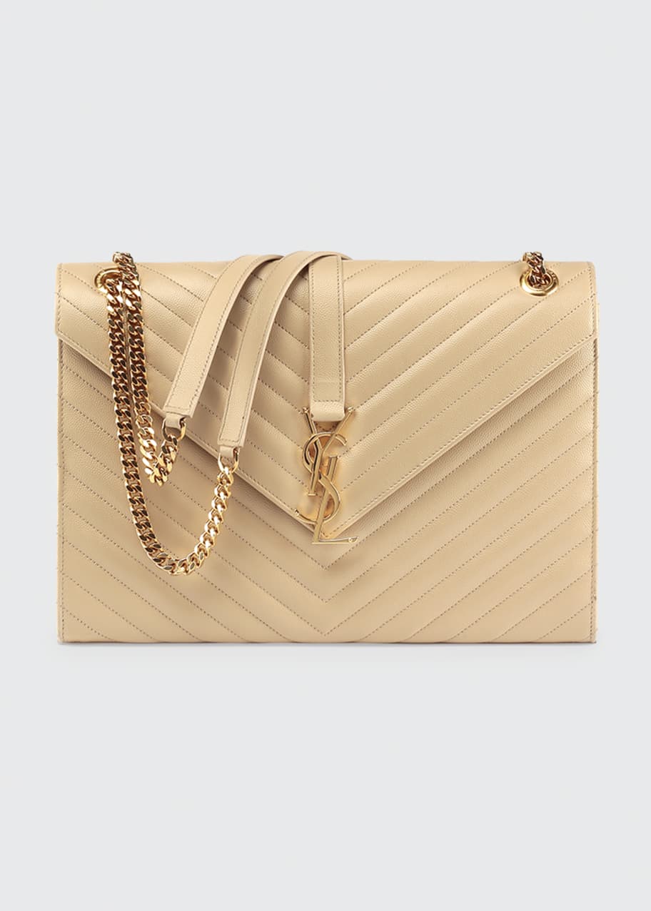 Ysl monogram matelasse shoulder bag Clearance