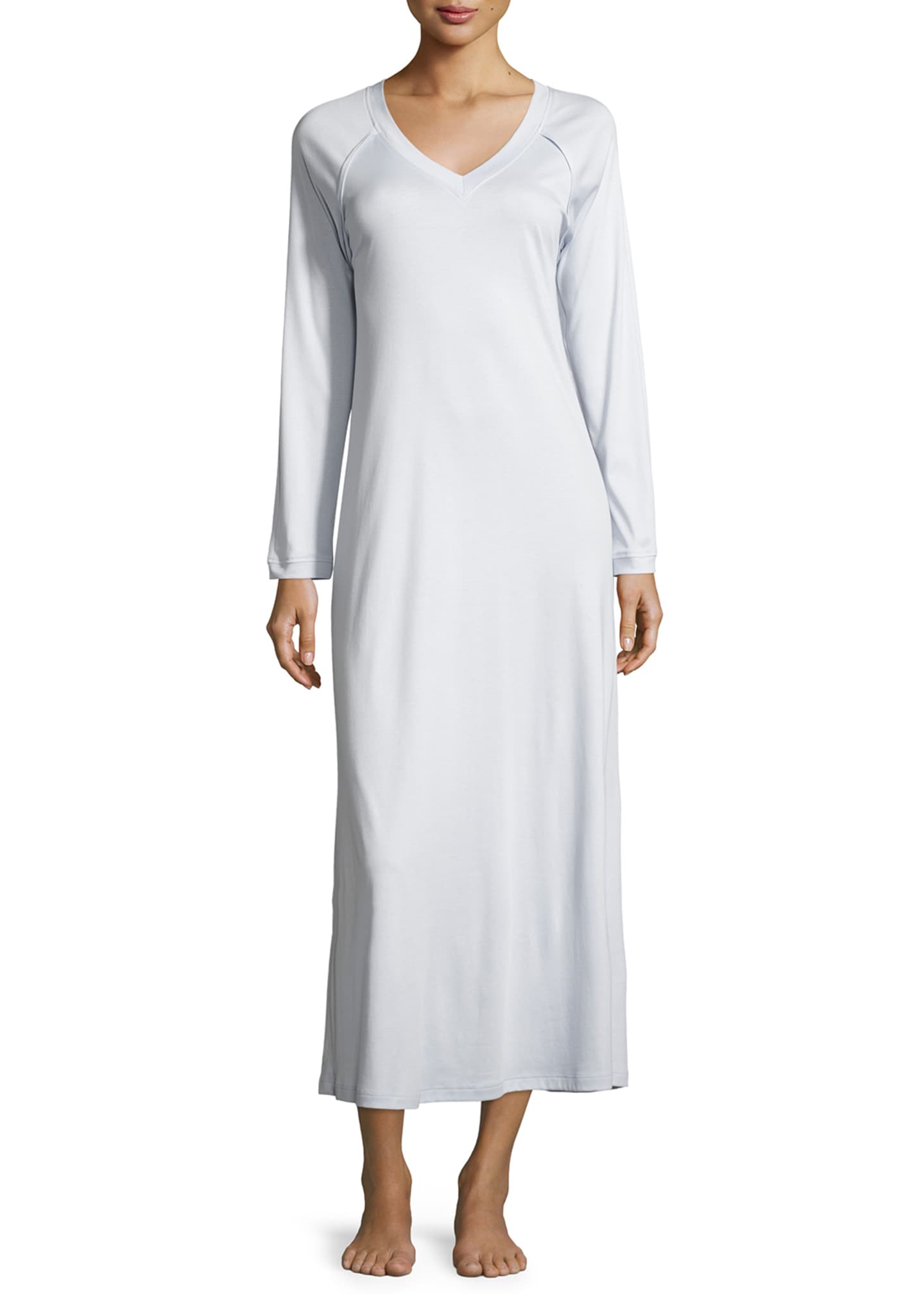 long sleeve long nightie