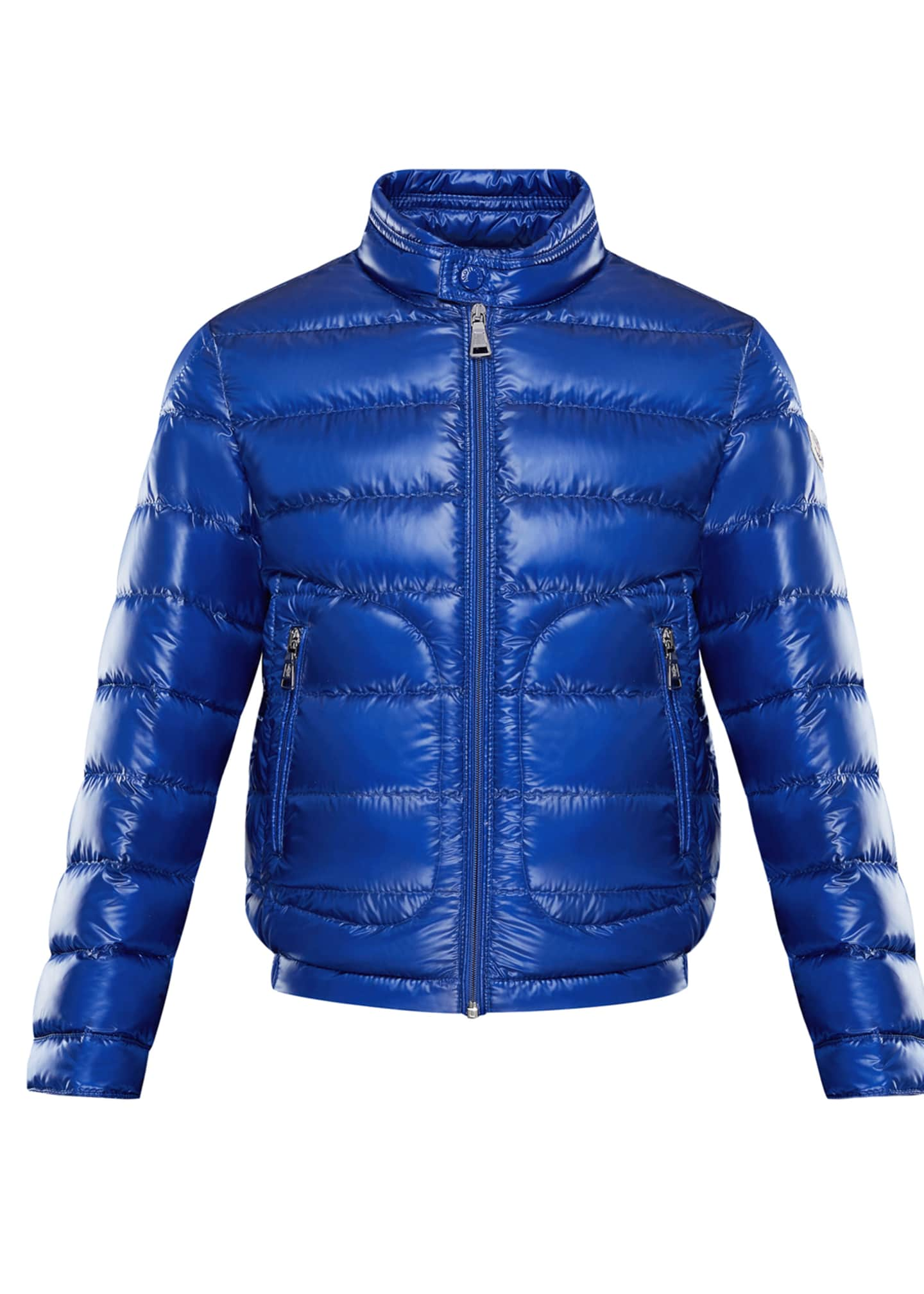 Moncler Acorus Lightweight Down Jacket, Size 12M-3Y