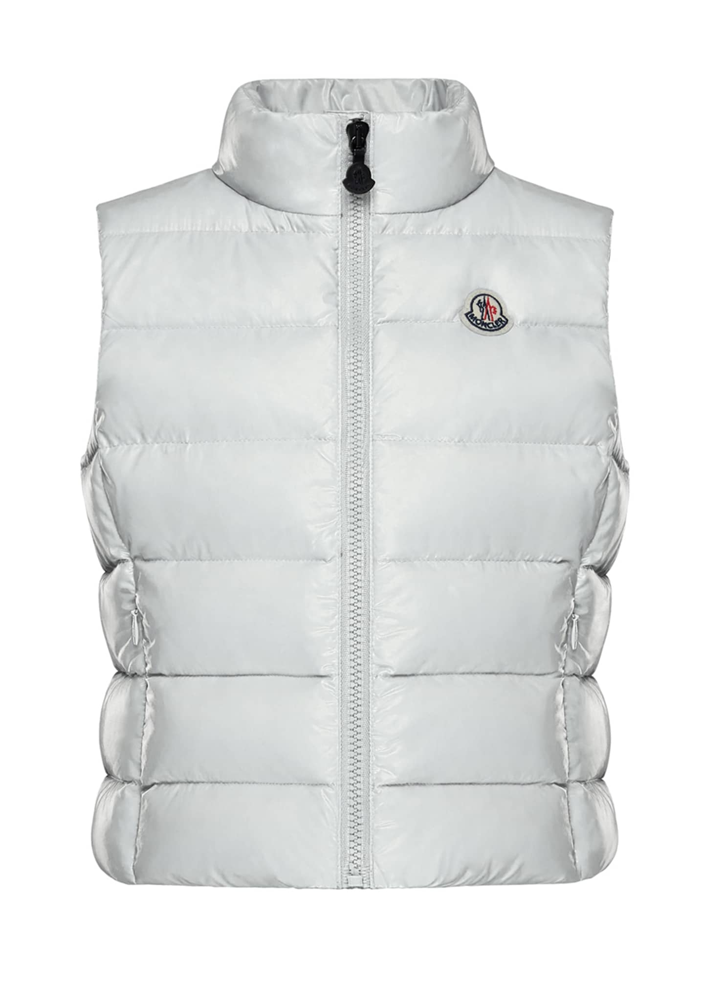Moncler Ghany Quilted Puffer Vest, Size 