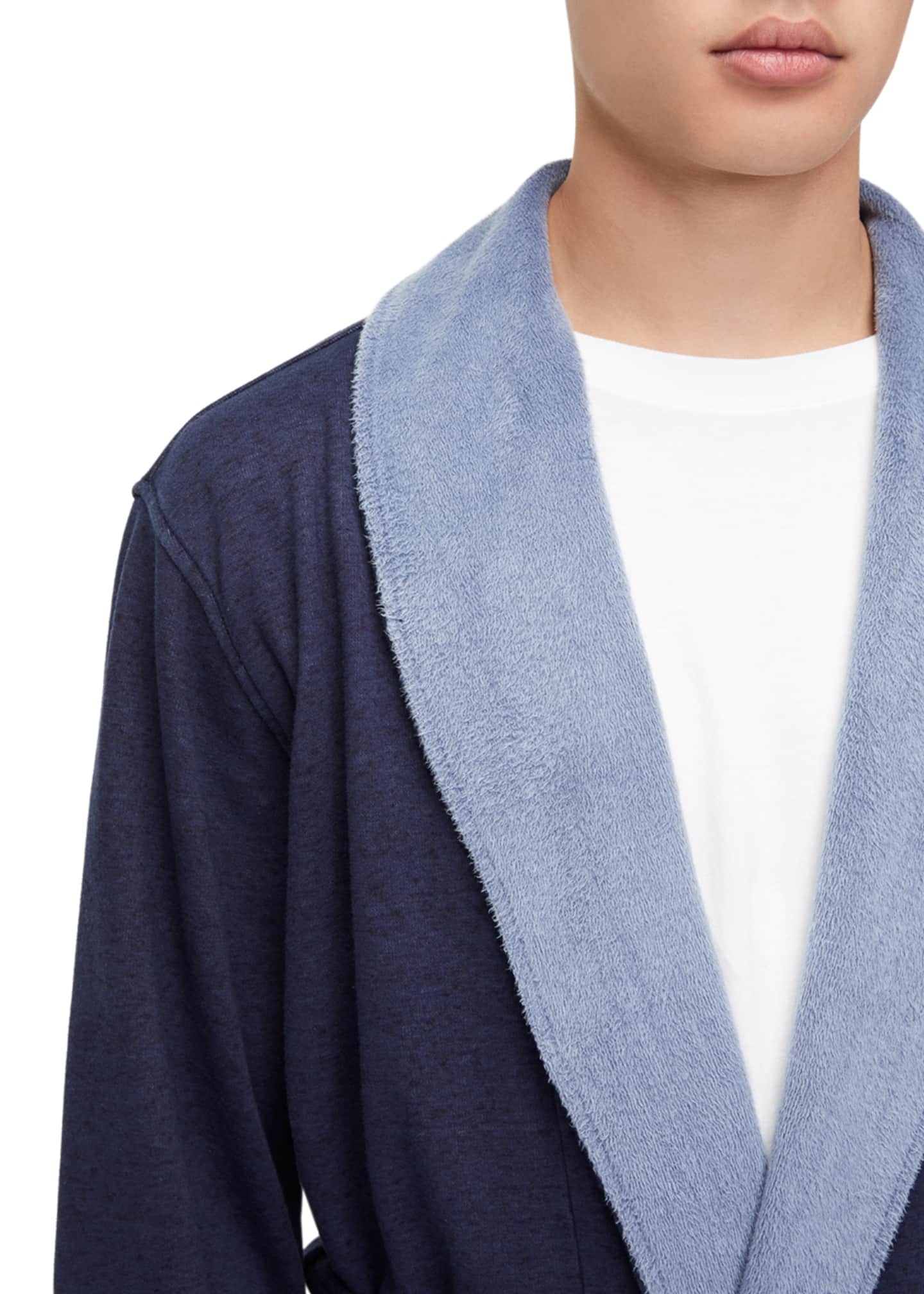 UGG Men's Robinson TwoTone Robe Bergdorf Goodman