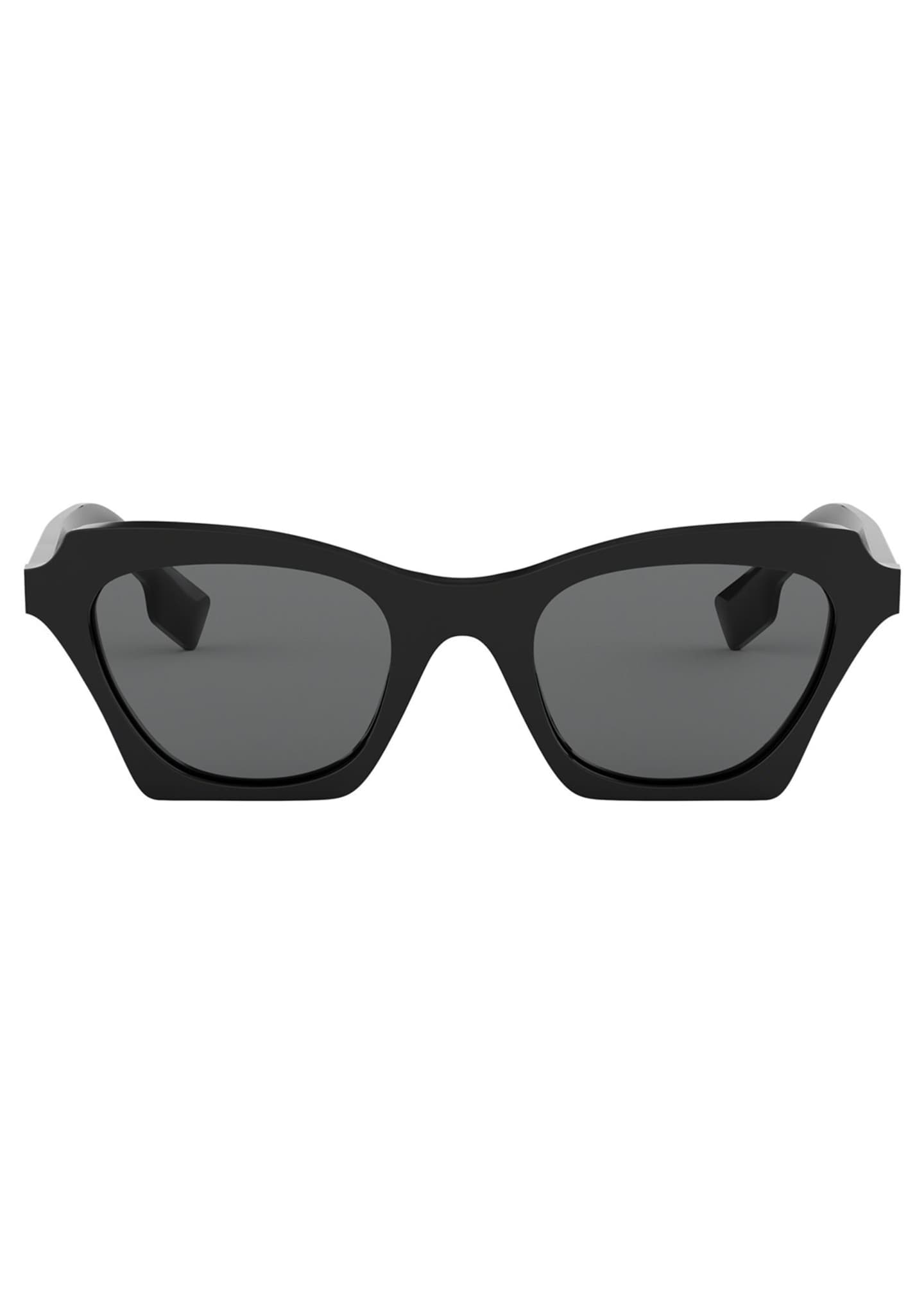 burberry hexagonal glasses