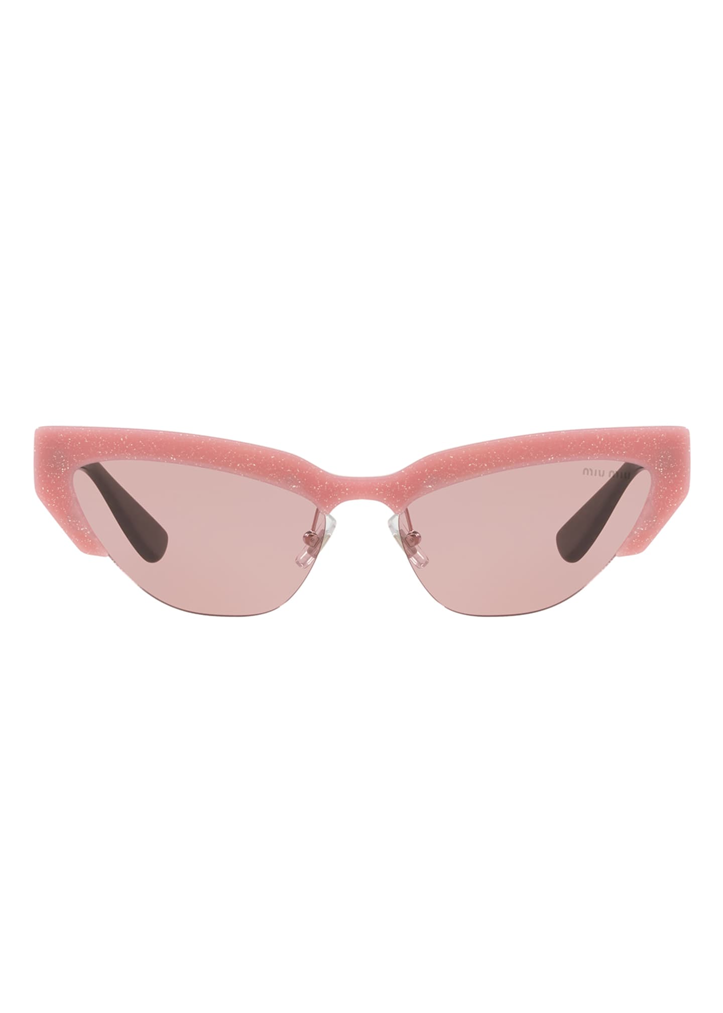 Miu Miu Semi Rimless Cat Eye Sunglasses Bergdorf Goodman