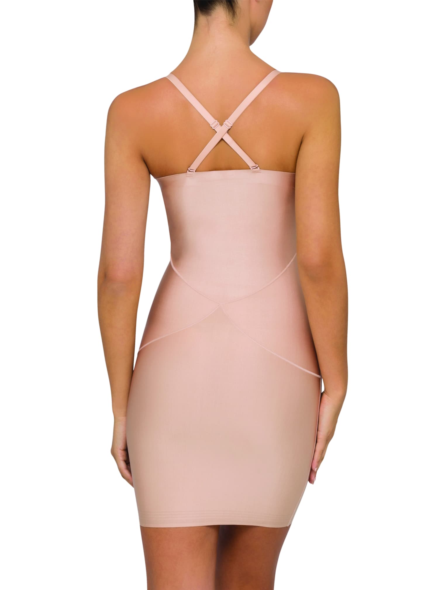 Nancy Ganz Body Architect Slip Dress Shapewear with BuiltIn Bra