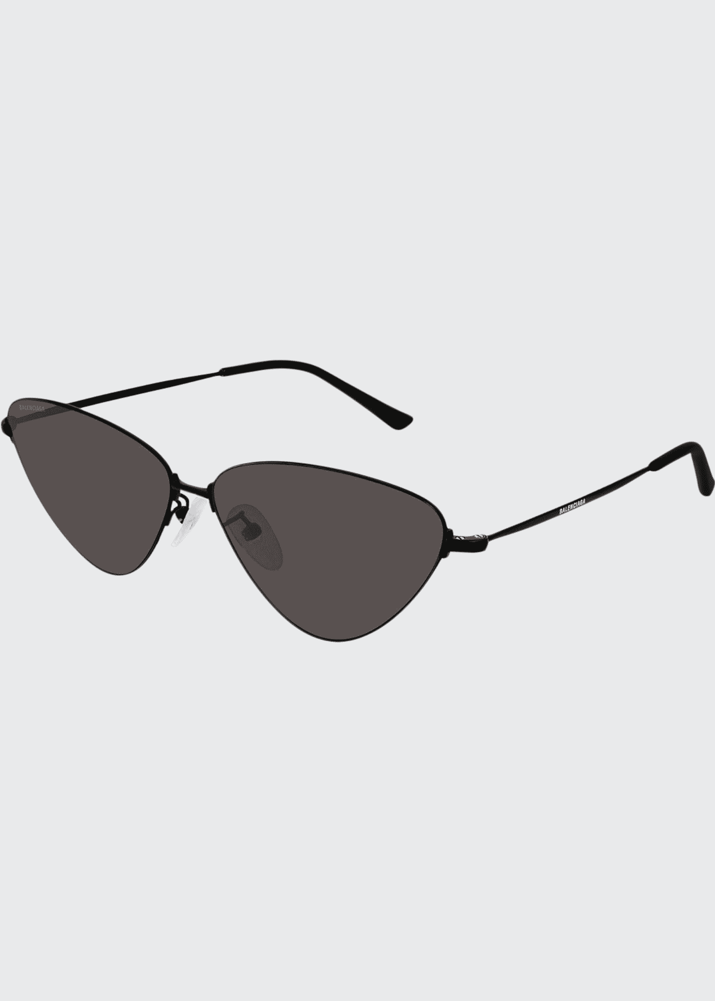 Dior Sideral 1 Metallic Trim Cat Eye Sunglasses