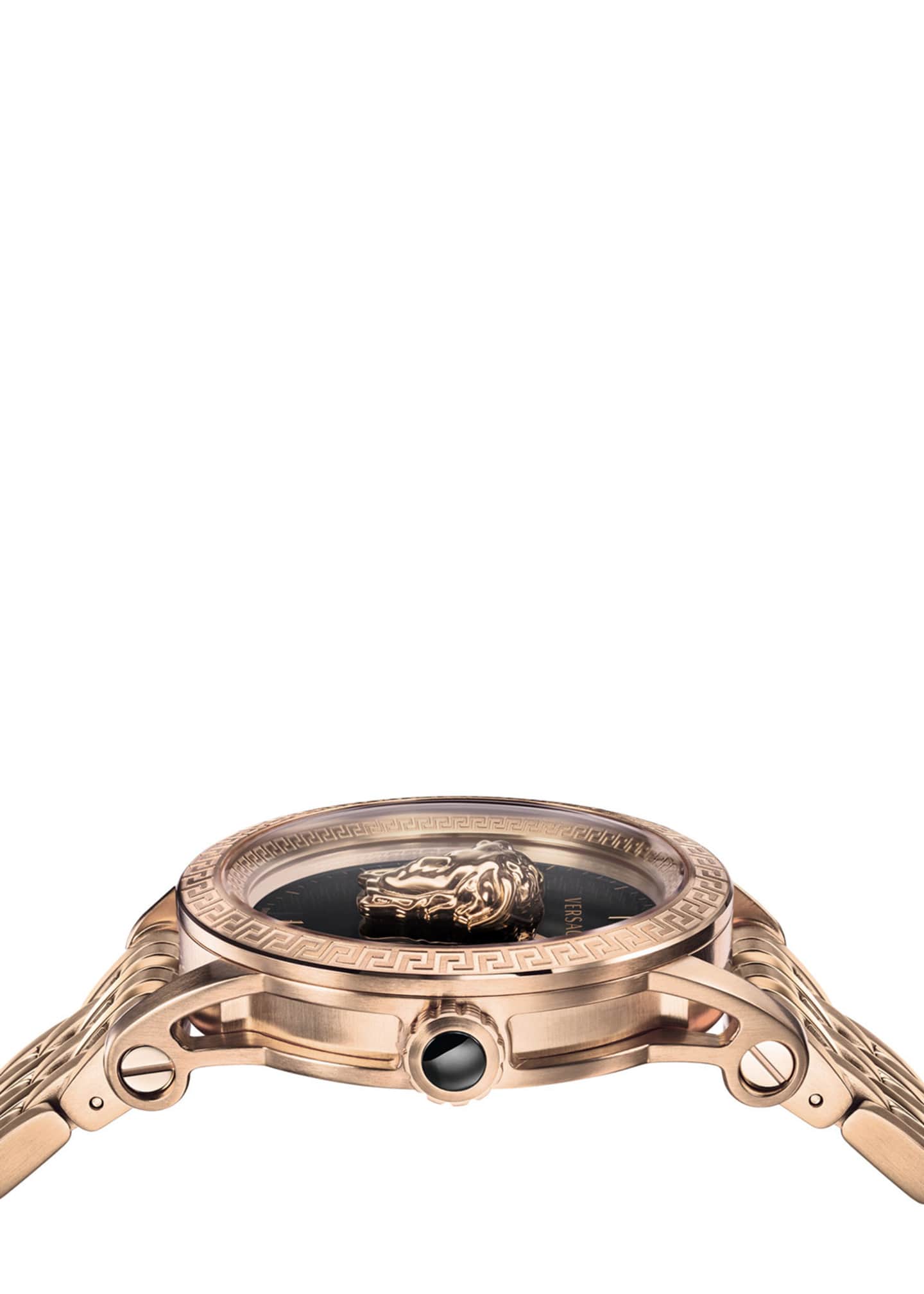 Versace Men's 43mm Palazzo Empire Watch, Rose Gold Bergdorf Goodman