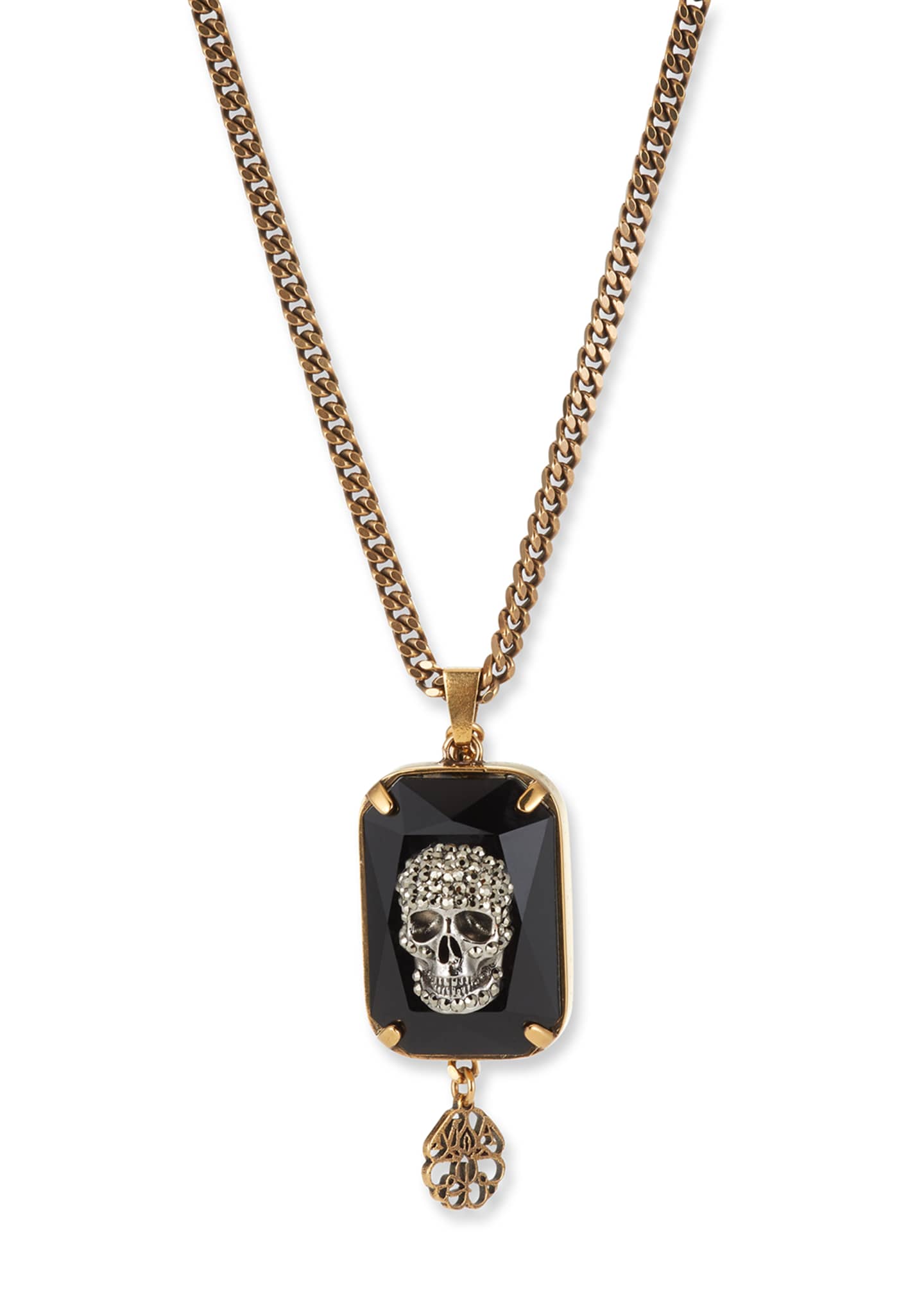 Swarovski taddeo skull pendant clearance