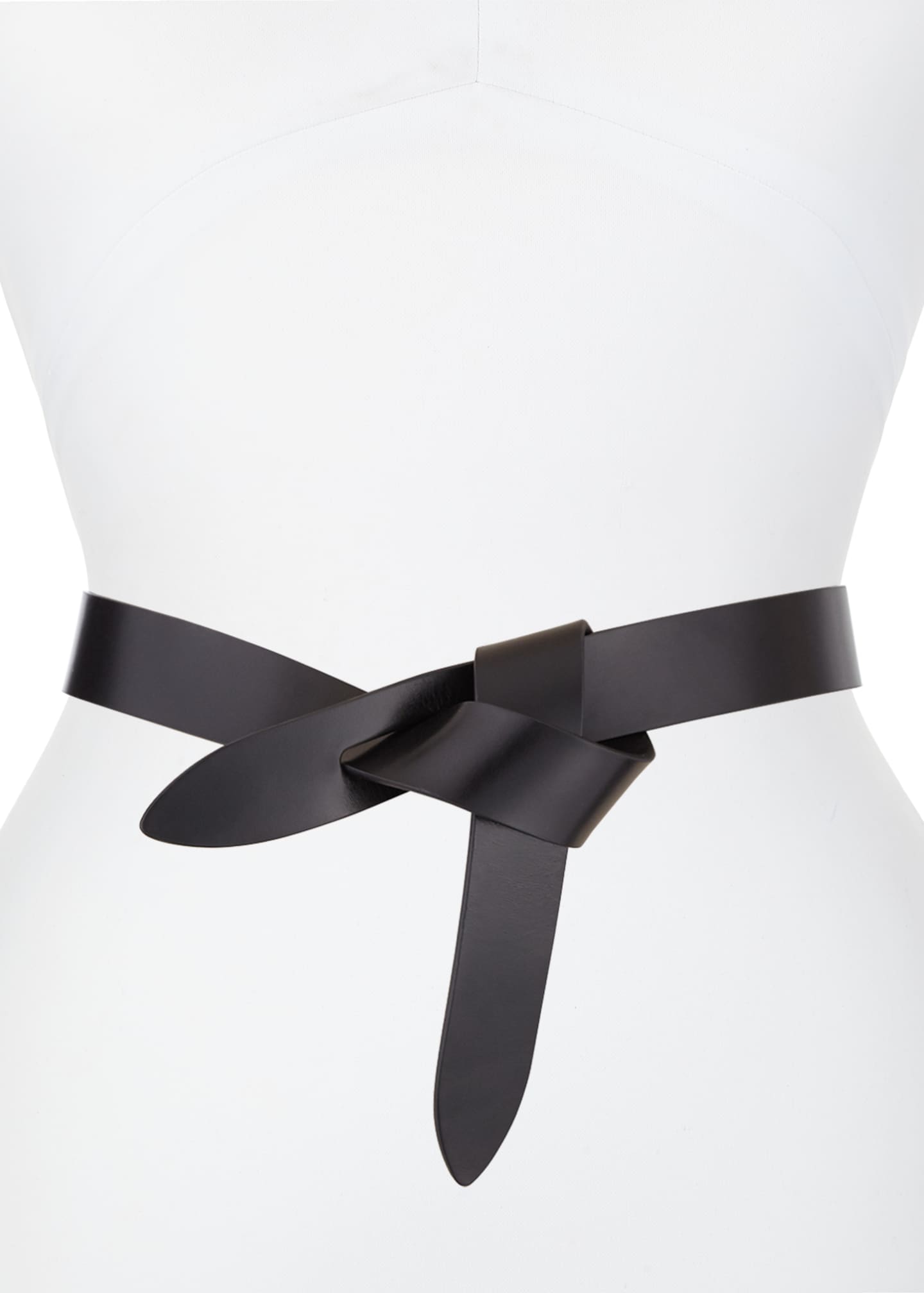 Isabel Marant Lecce Leather Tie Belt - Bergdorf Goodman