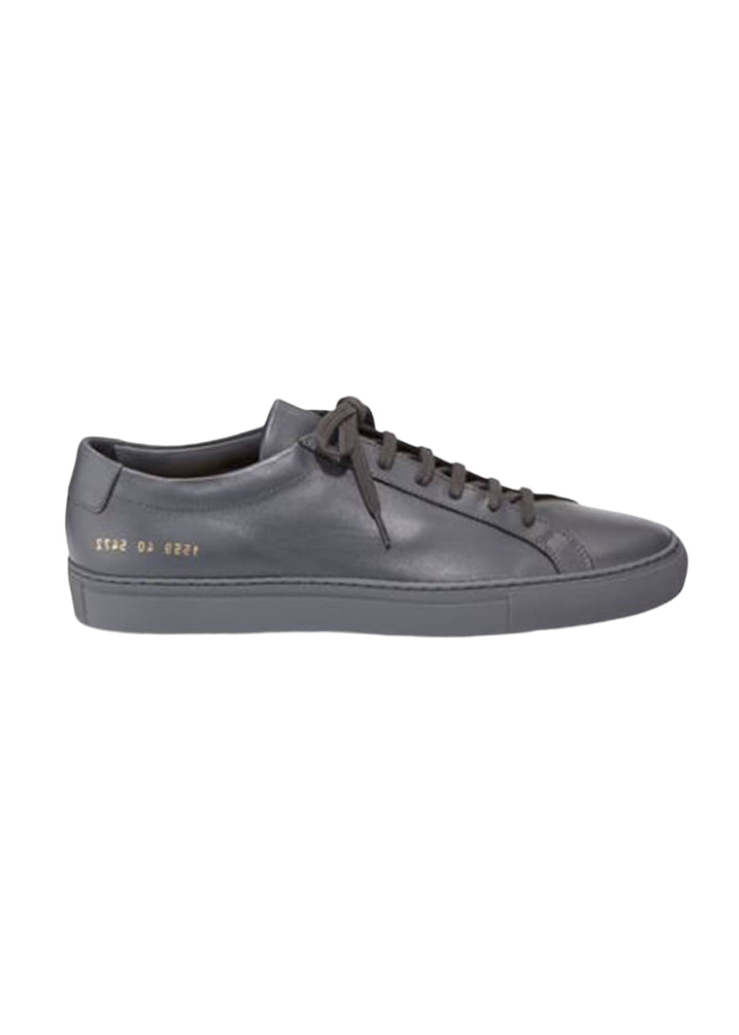 common projects dark grey suede