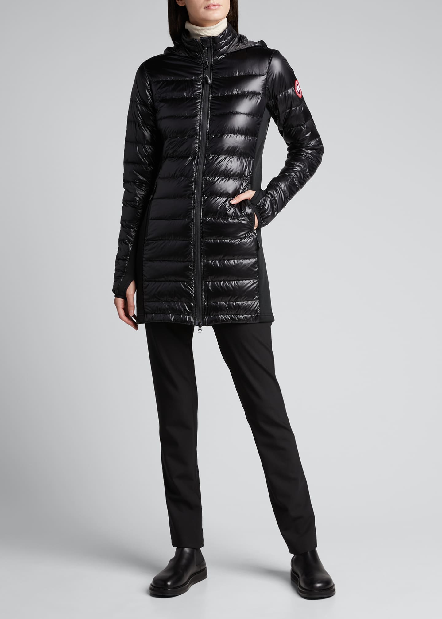 canada goose hybridge lite puffer coat