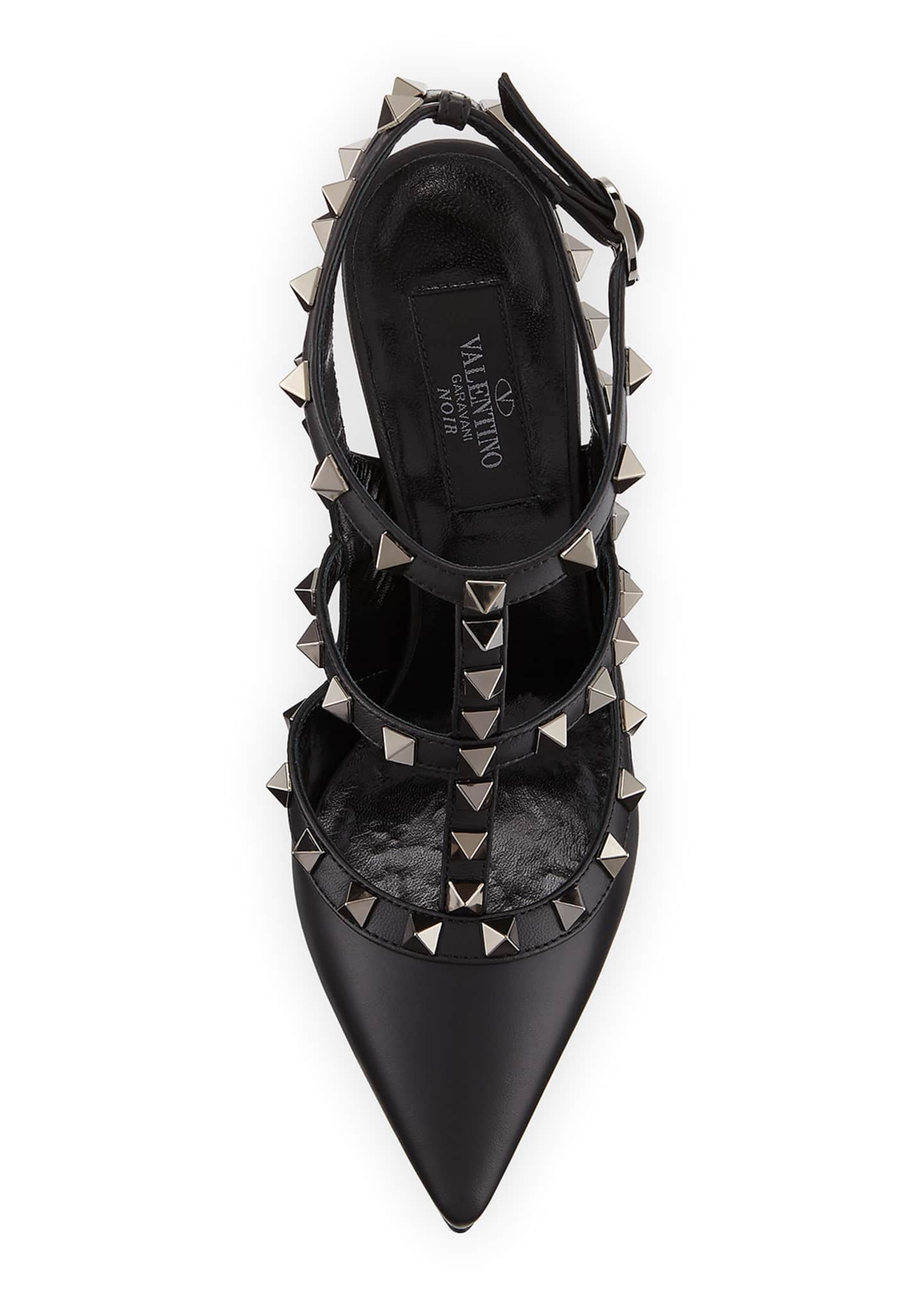 valentino garavani rockstud slingback 100mm pump