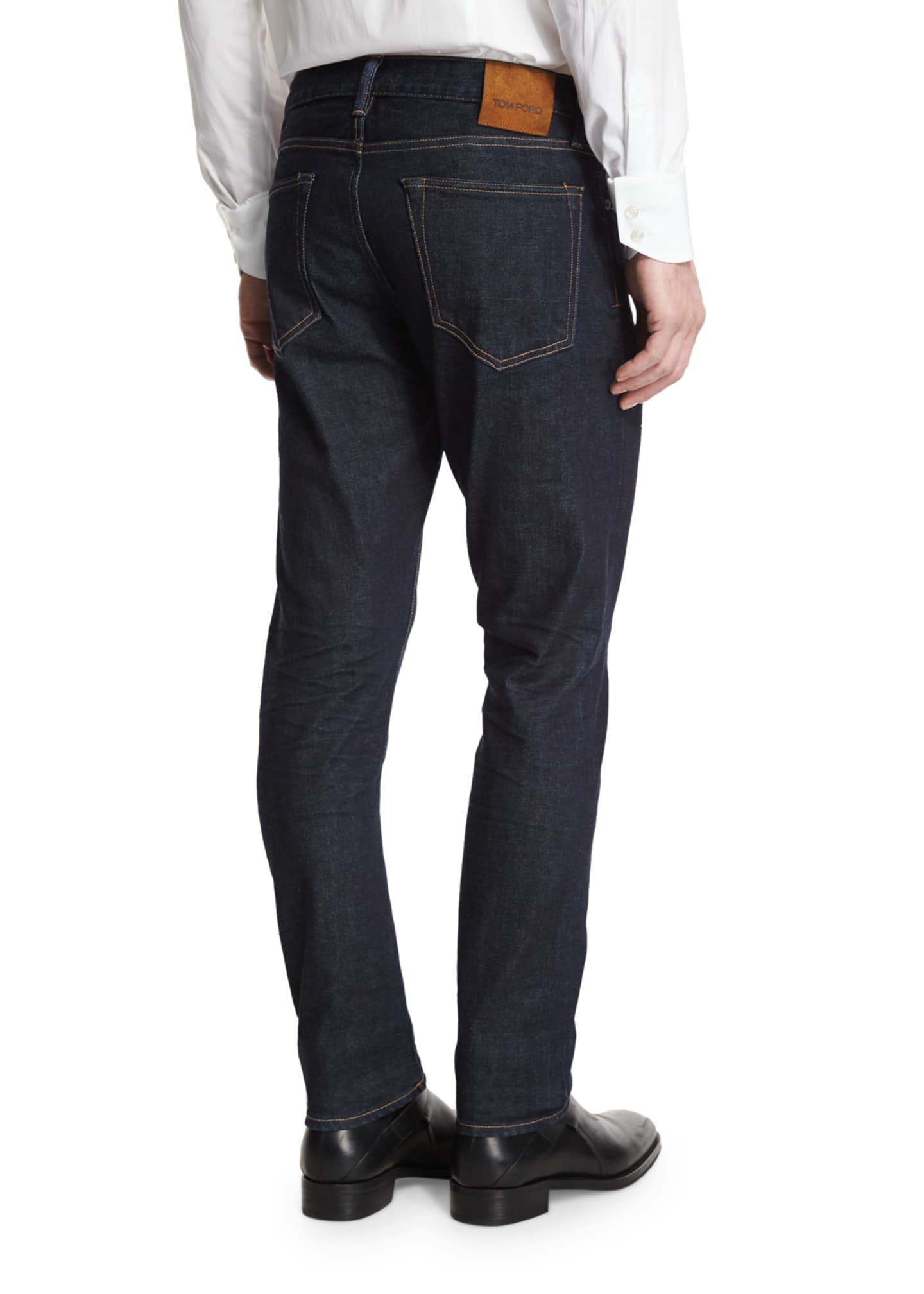 Slim Fit Stretch Denim Jeans Indigo
