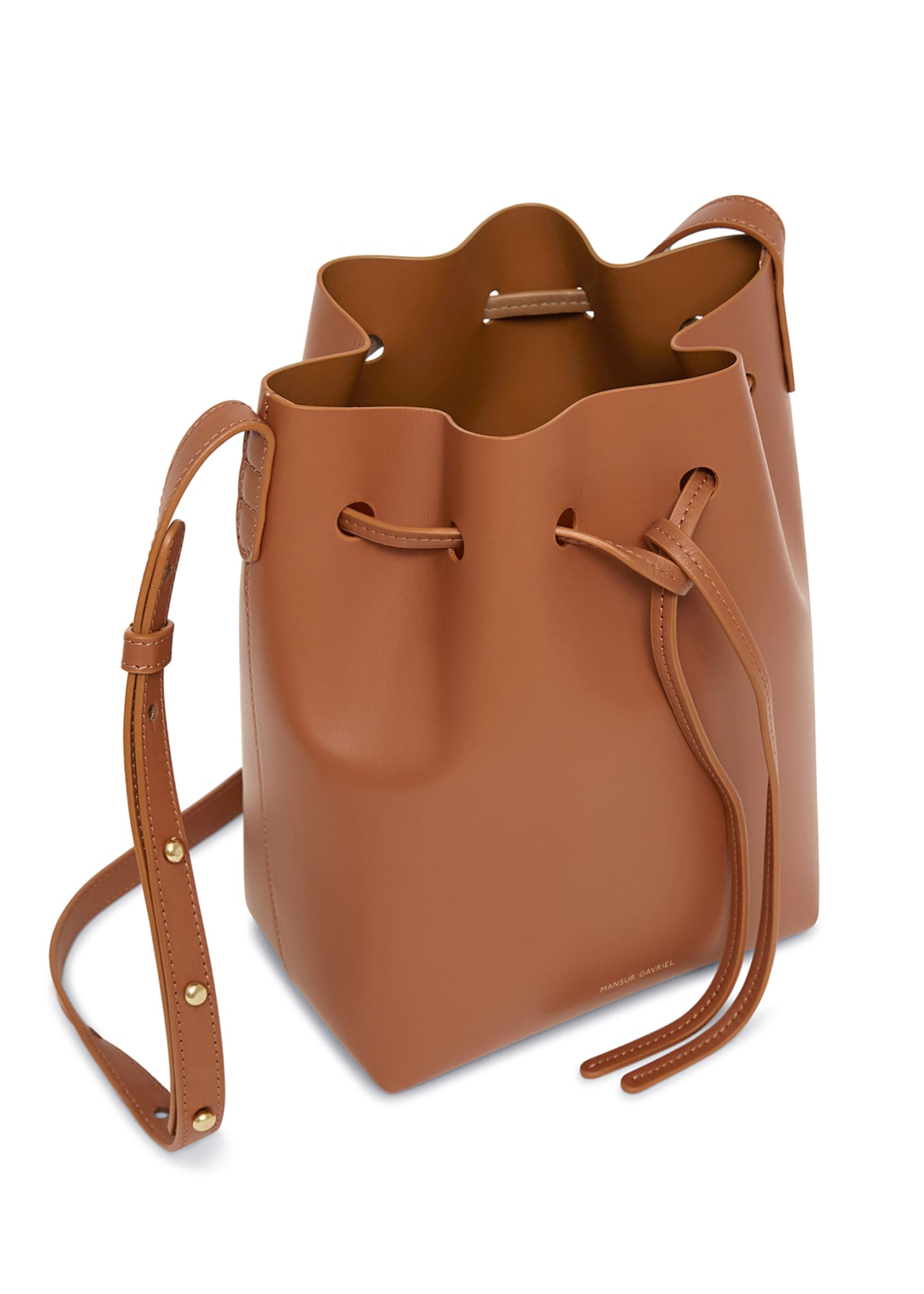 Mansur Gavriel Mini Calf Leather Bucket Bag Bergdorf Goodman