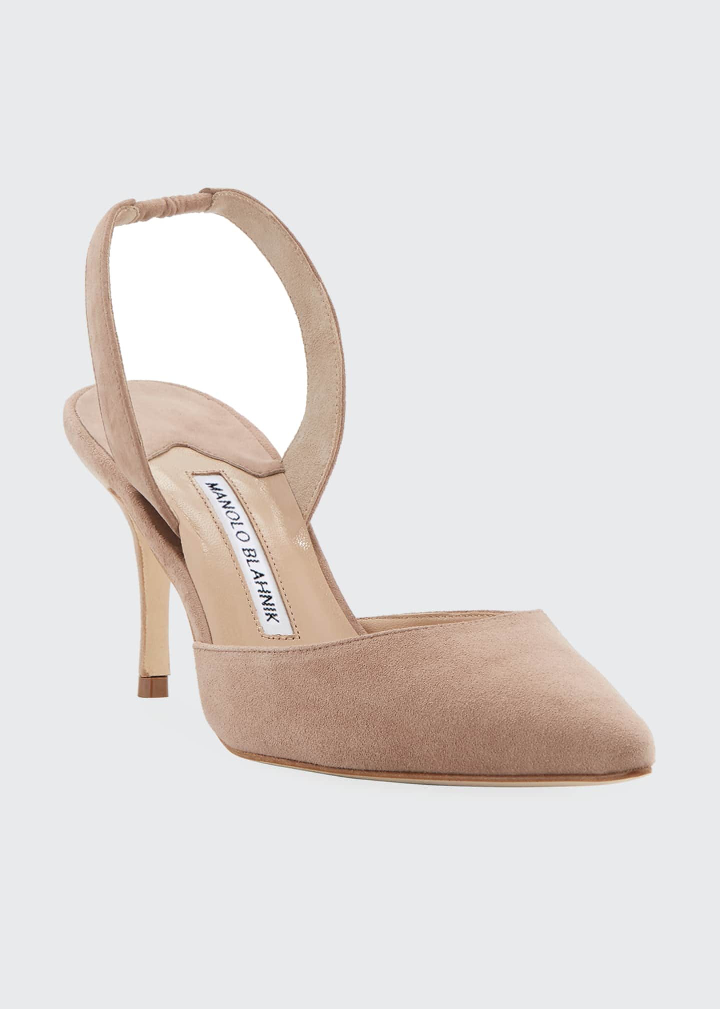 manolo blahnik slingback shoes