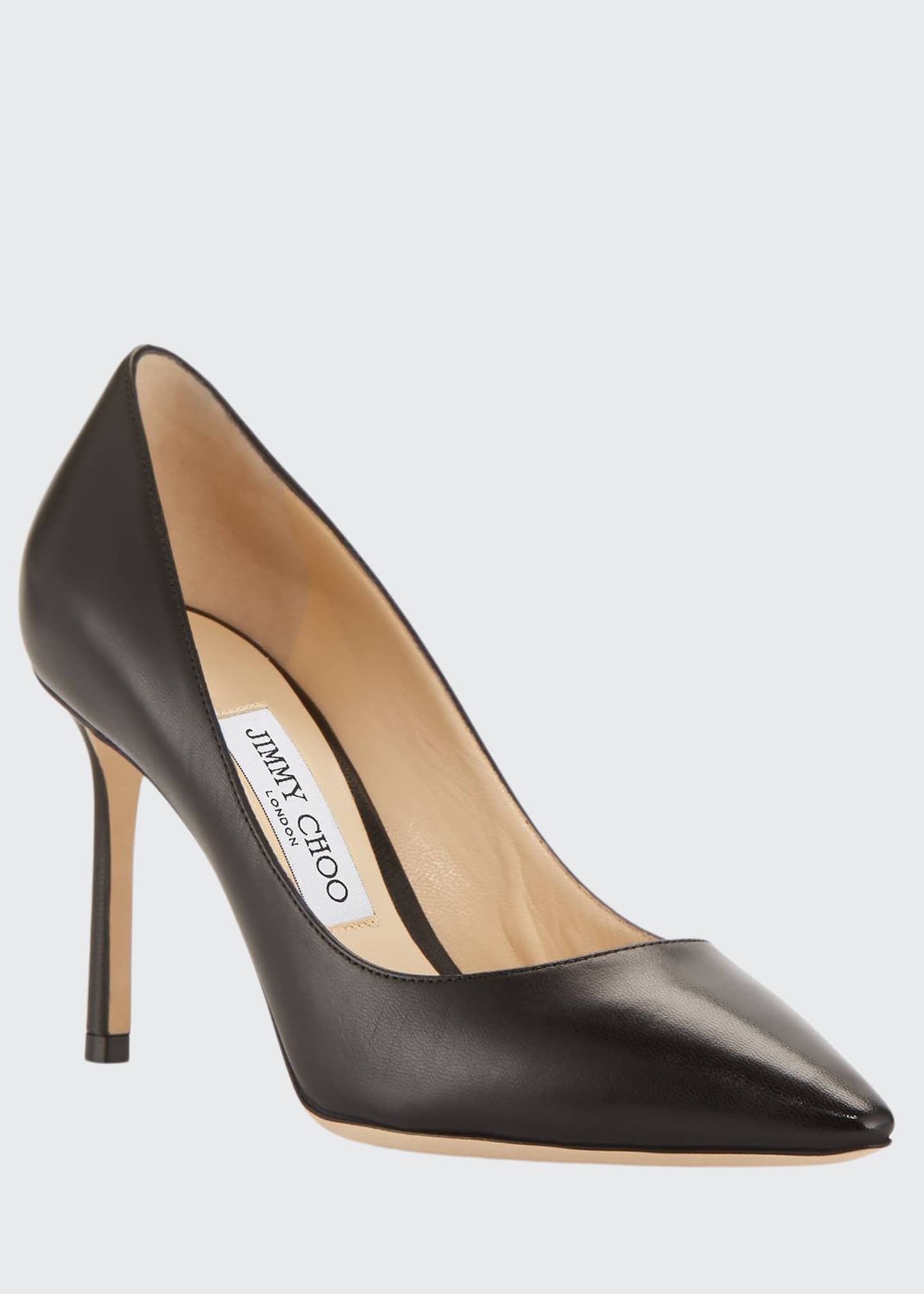 Prada Patent Leather PointToe Pump, Black