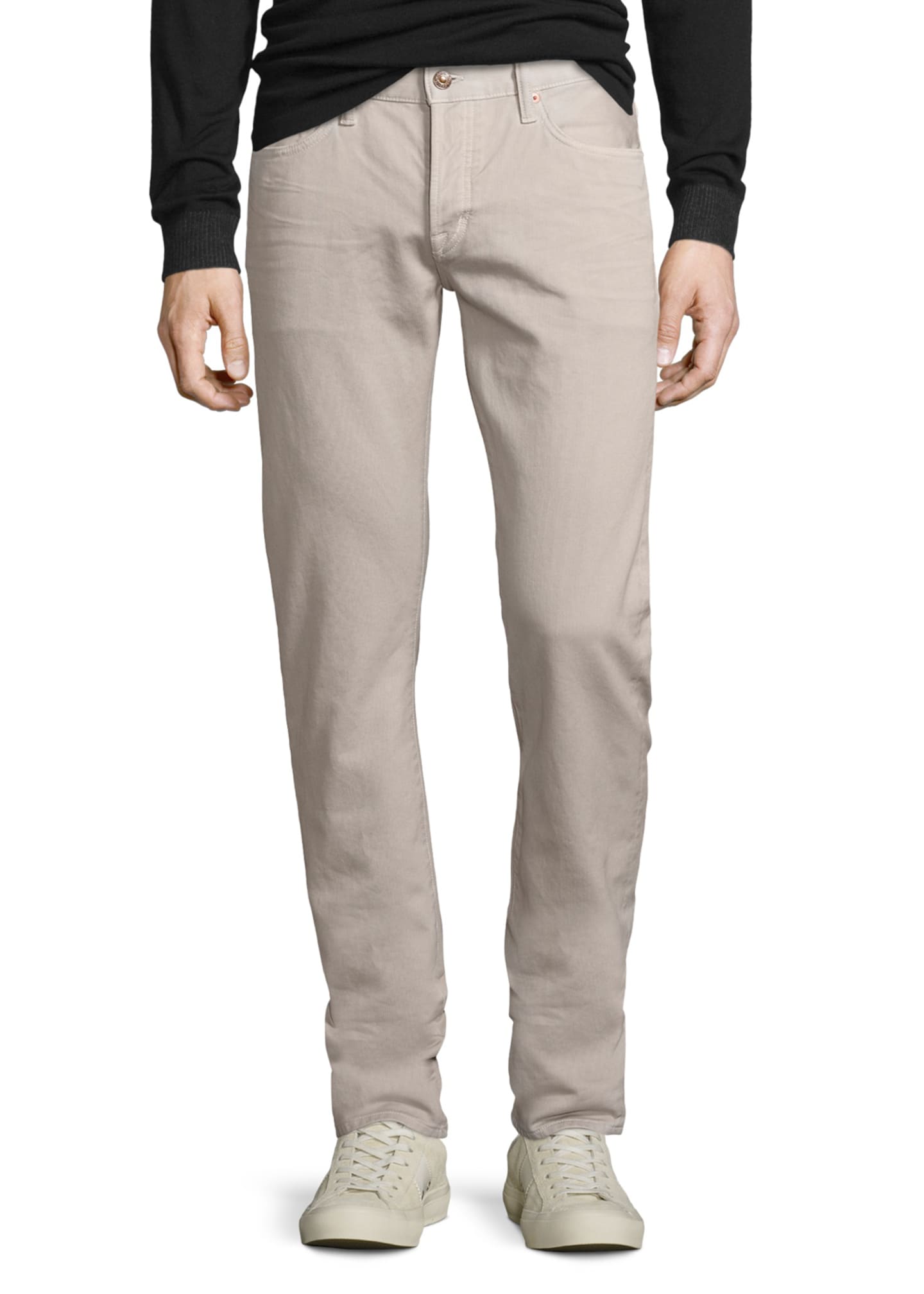 TOM FORD Five-Pocket Corduroy Pants, Beige - Bergdorf Goodman