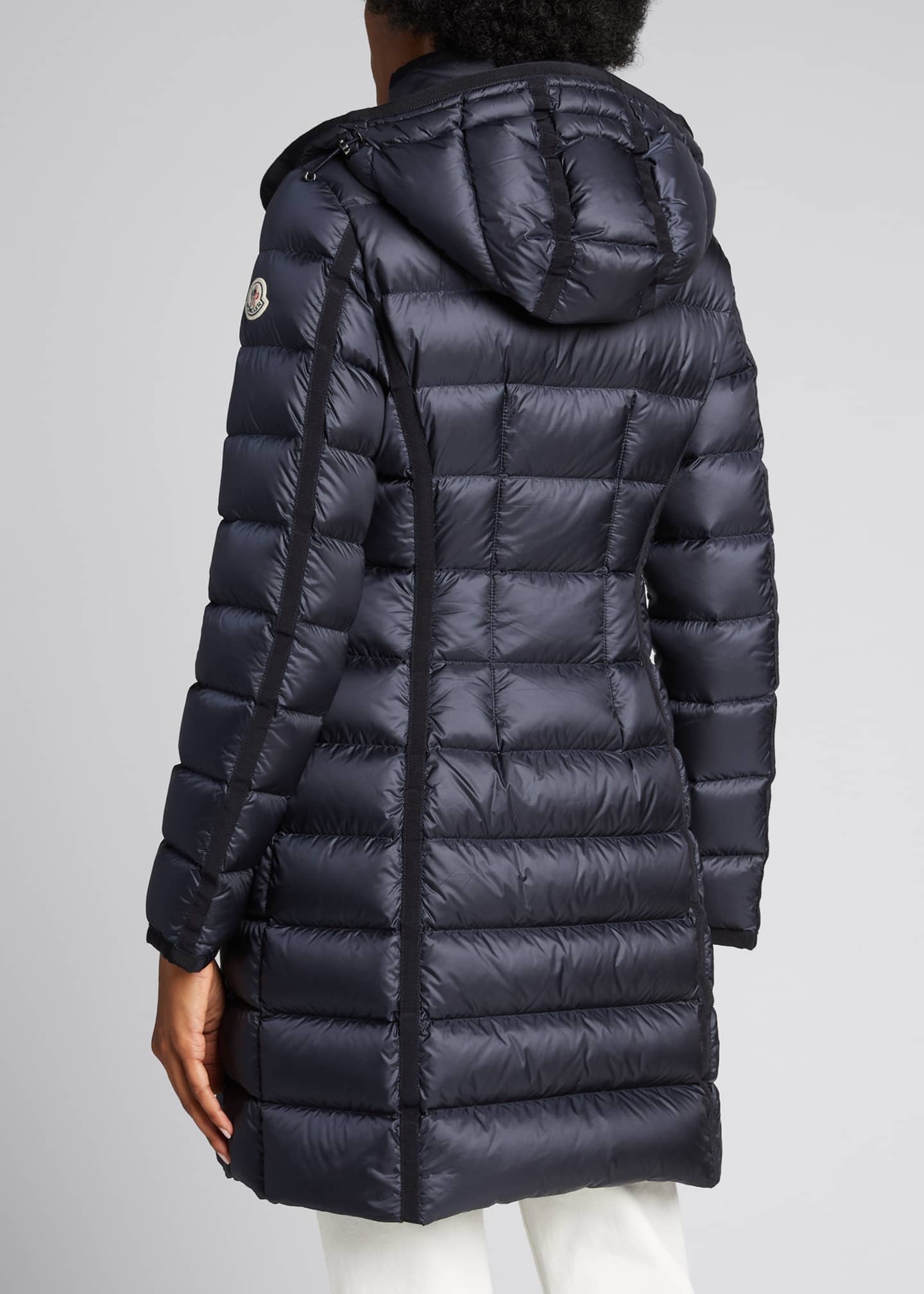 moncler hermine hooded puffer jacket