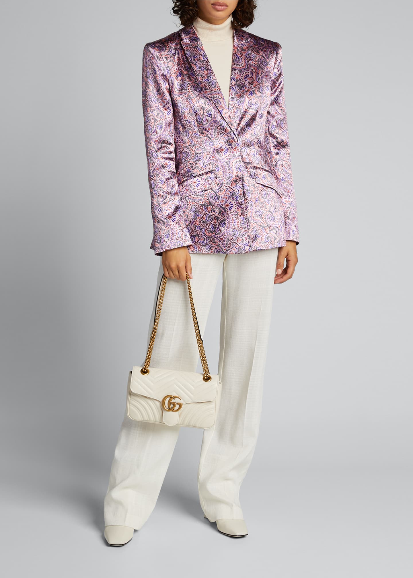 gucci gg marmont matelassé shoulder bag
