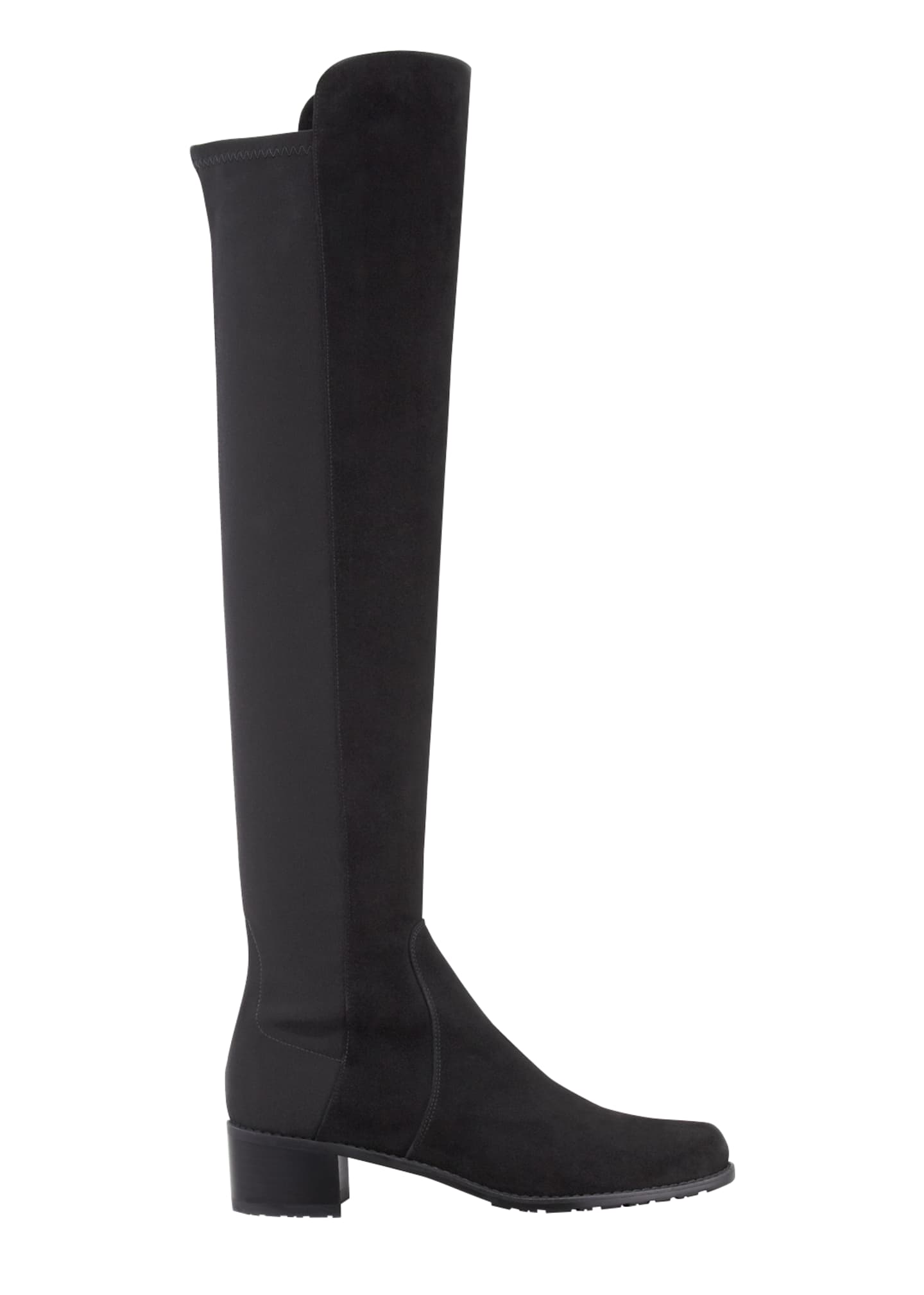 Keenland knee high stretch suede boot outlet